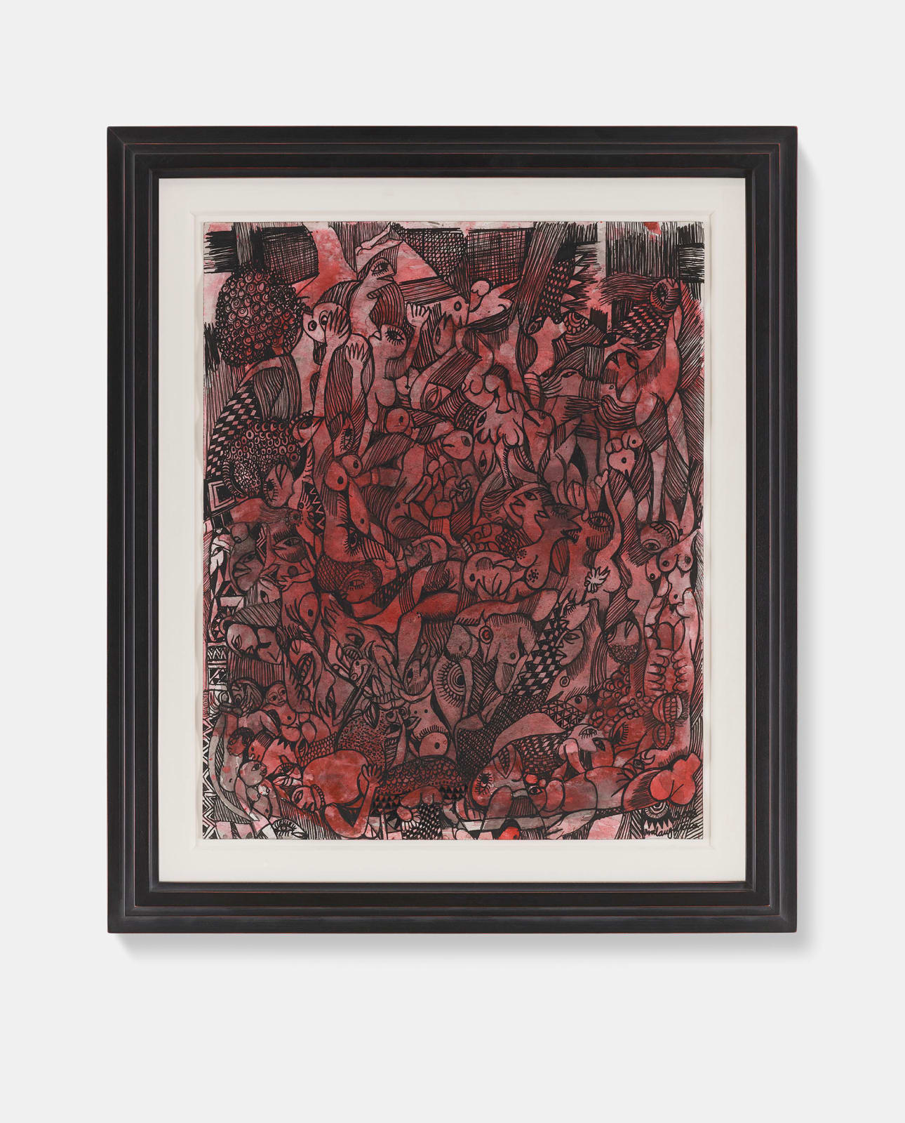 Malangatana NGWENYA, Ritual at the Sacred Tree, 2003