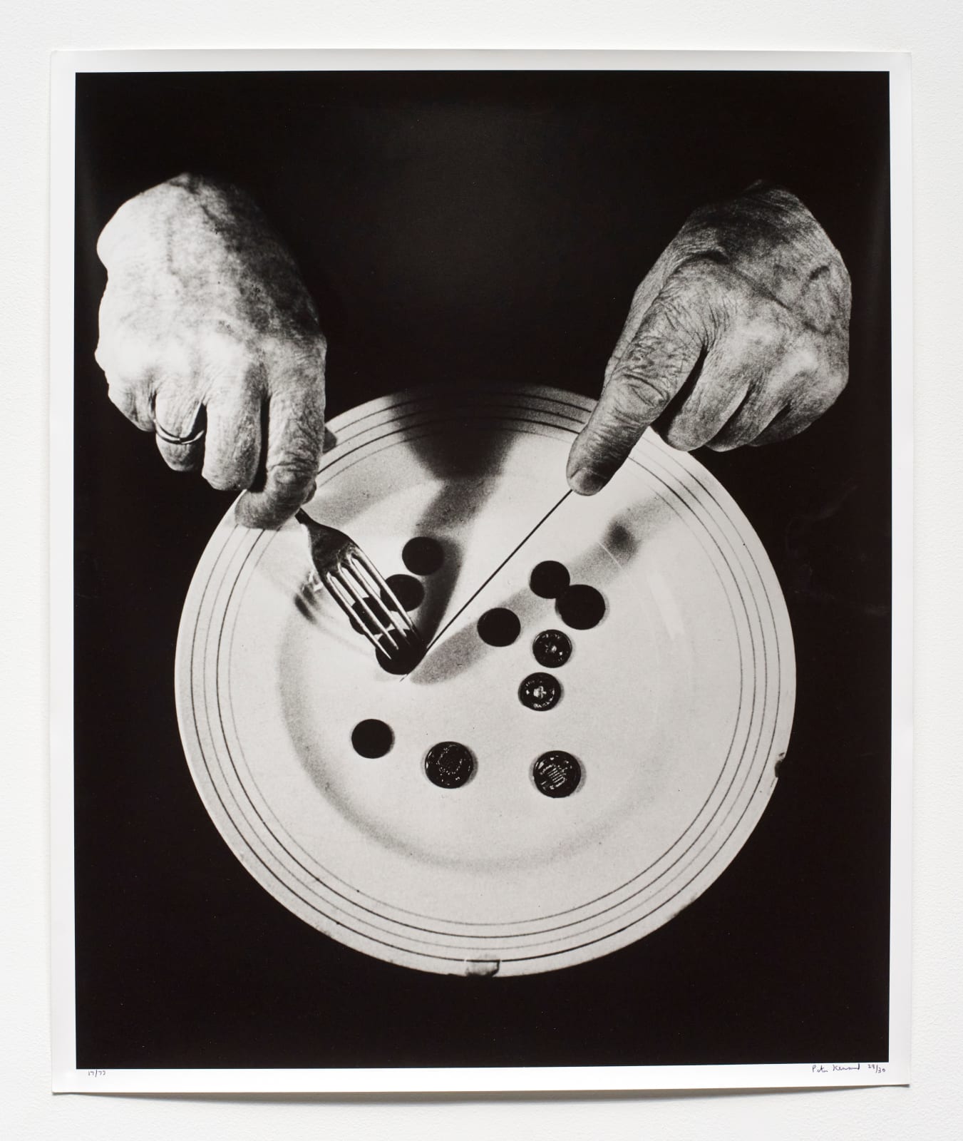 Peter KENNARD, Values, 1973