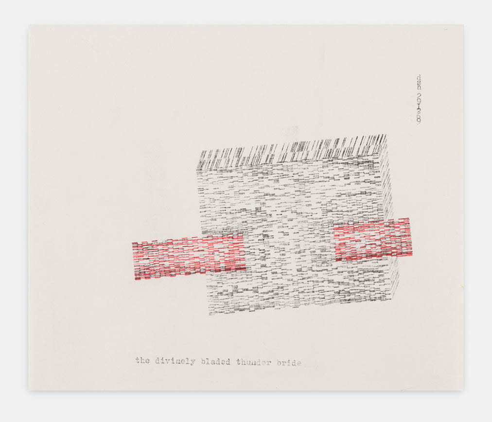 Dom Sylvester HOUÉDARD, the divinely bladed thunder bride 291269, 1969