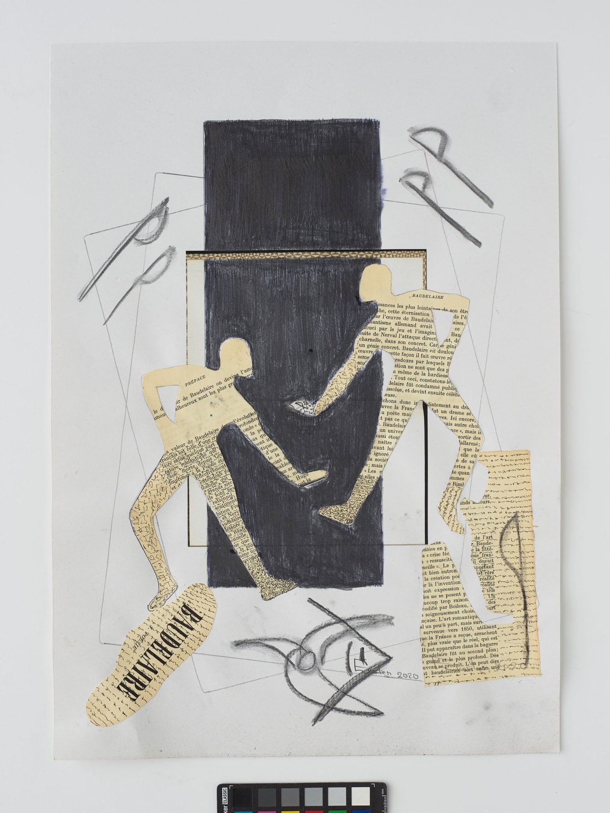 Everlyn NICODEMUS, Untitled No 5 (Baudelaire and Rimbaud), 2020