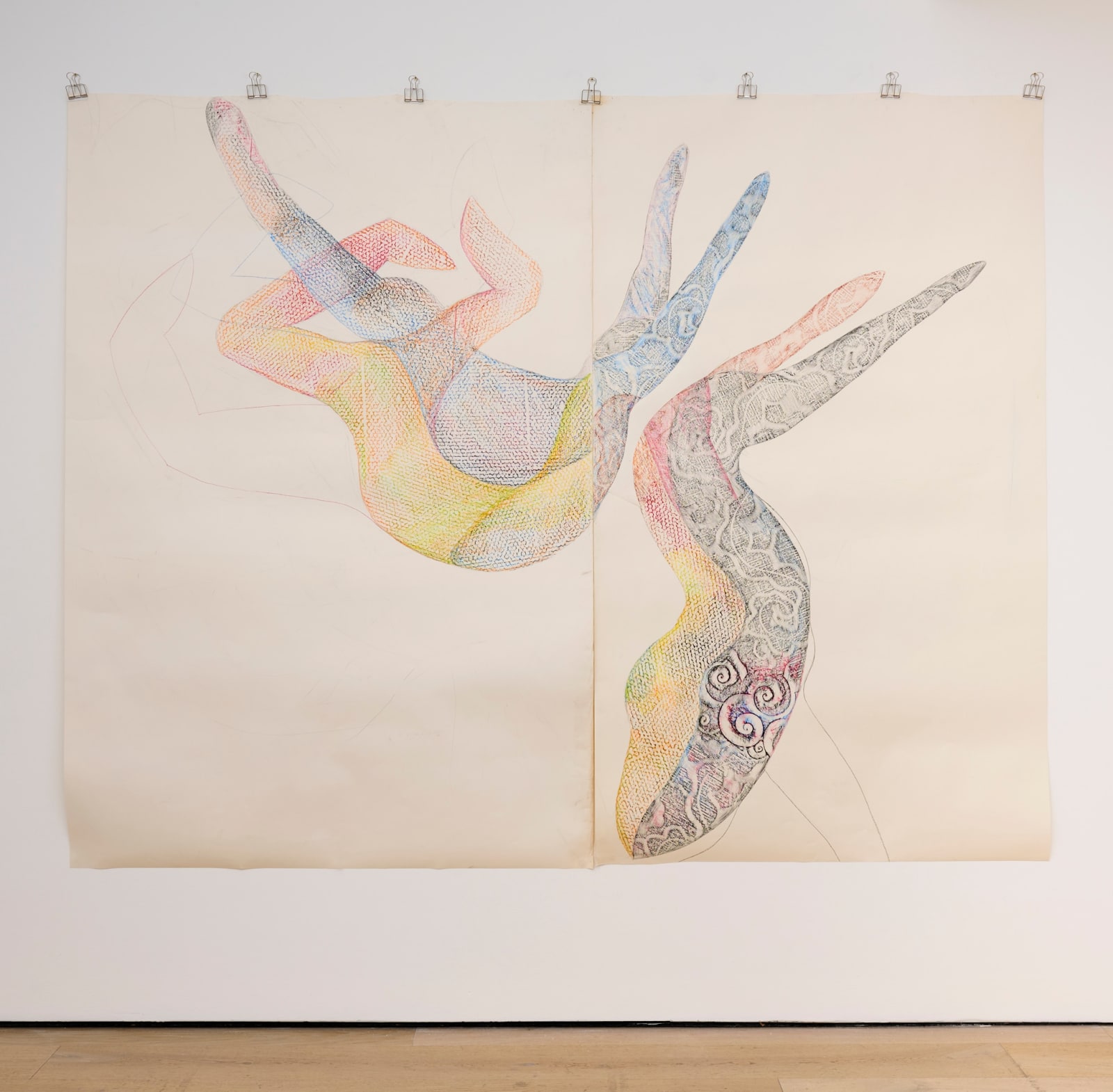 Jacqueline PONCELET, Untitled drawing, 1985