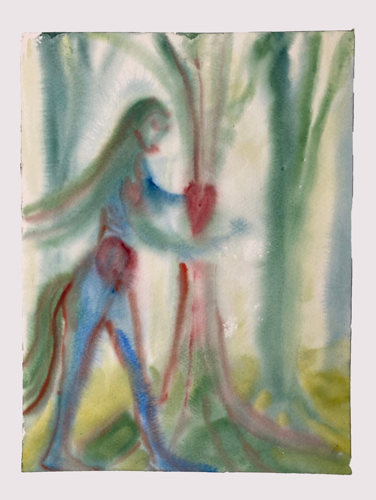 Jennifer BINNIE, Lady of The Forest tends a Sick Tree, 2024