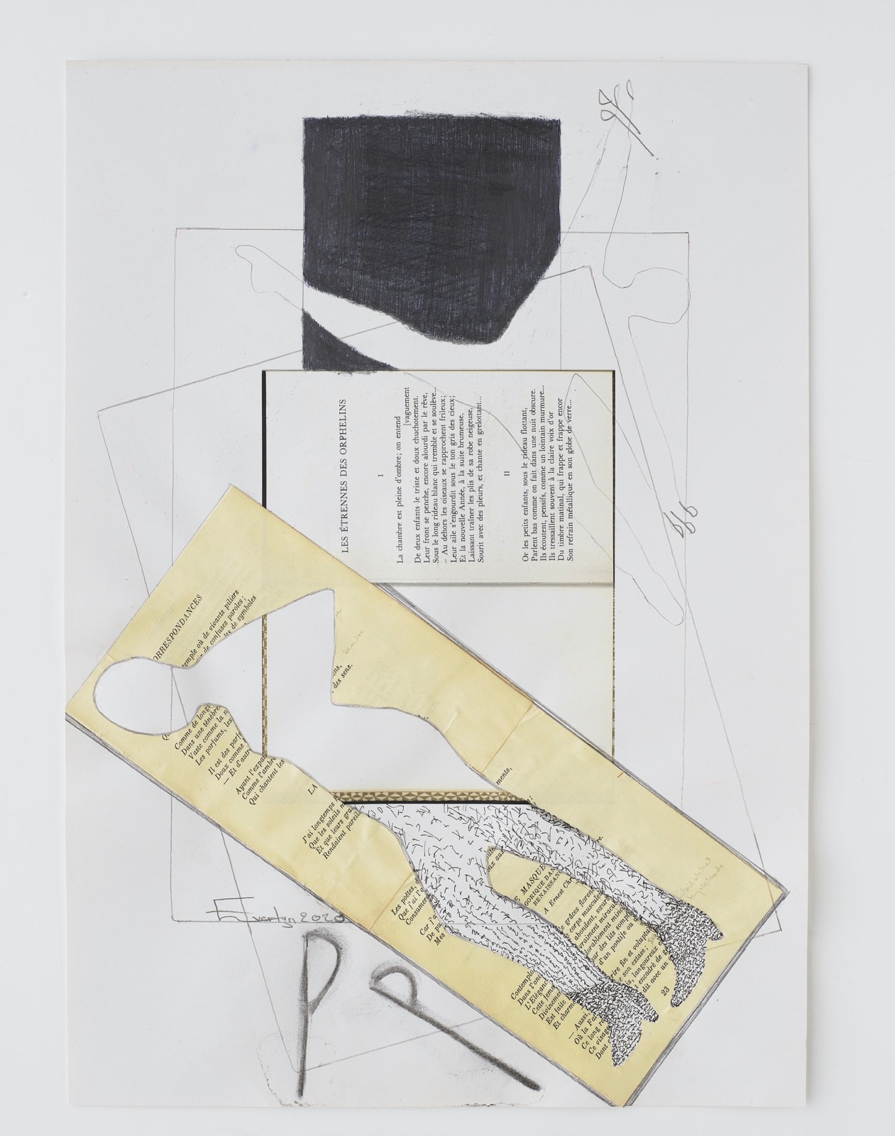 Everlyn NICODEMUS, Untitled No 12 (Baudelaire and Rimbaud) , 2020