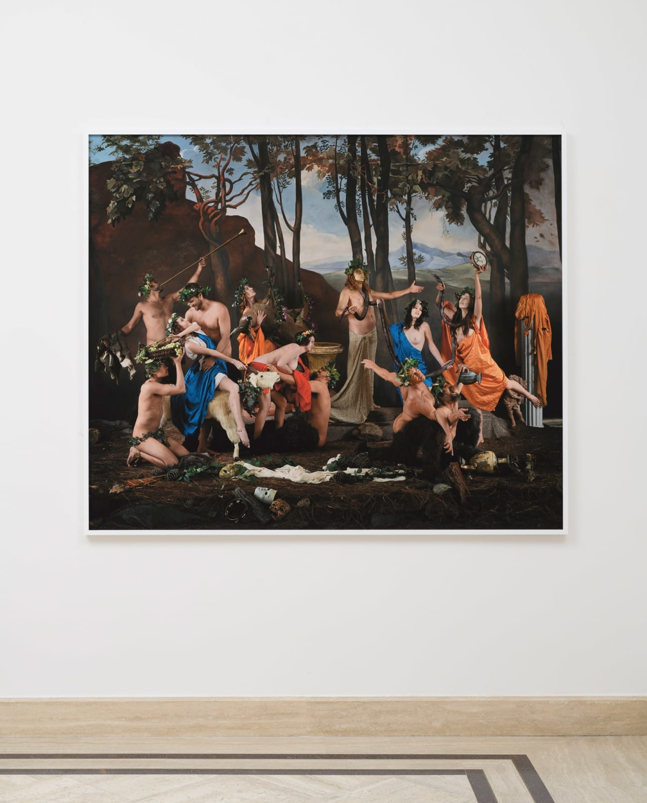 Eleanor ANTIN, The Triumph of Pan (after Poussin) (from Roman Allegories), 2004