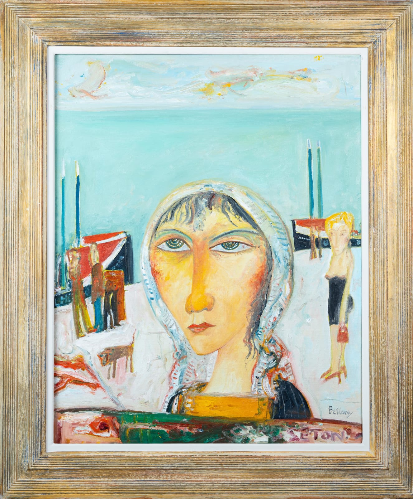 John Bellany CBE RA HRSA (1942-2013), Port Seton, 1990