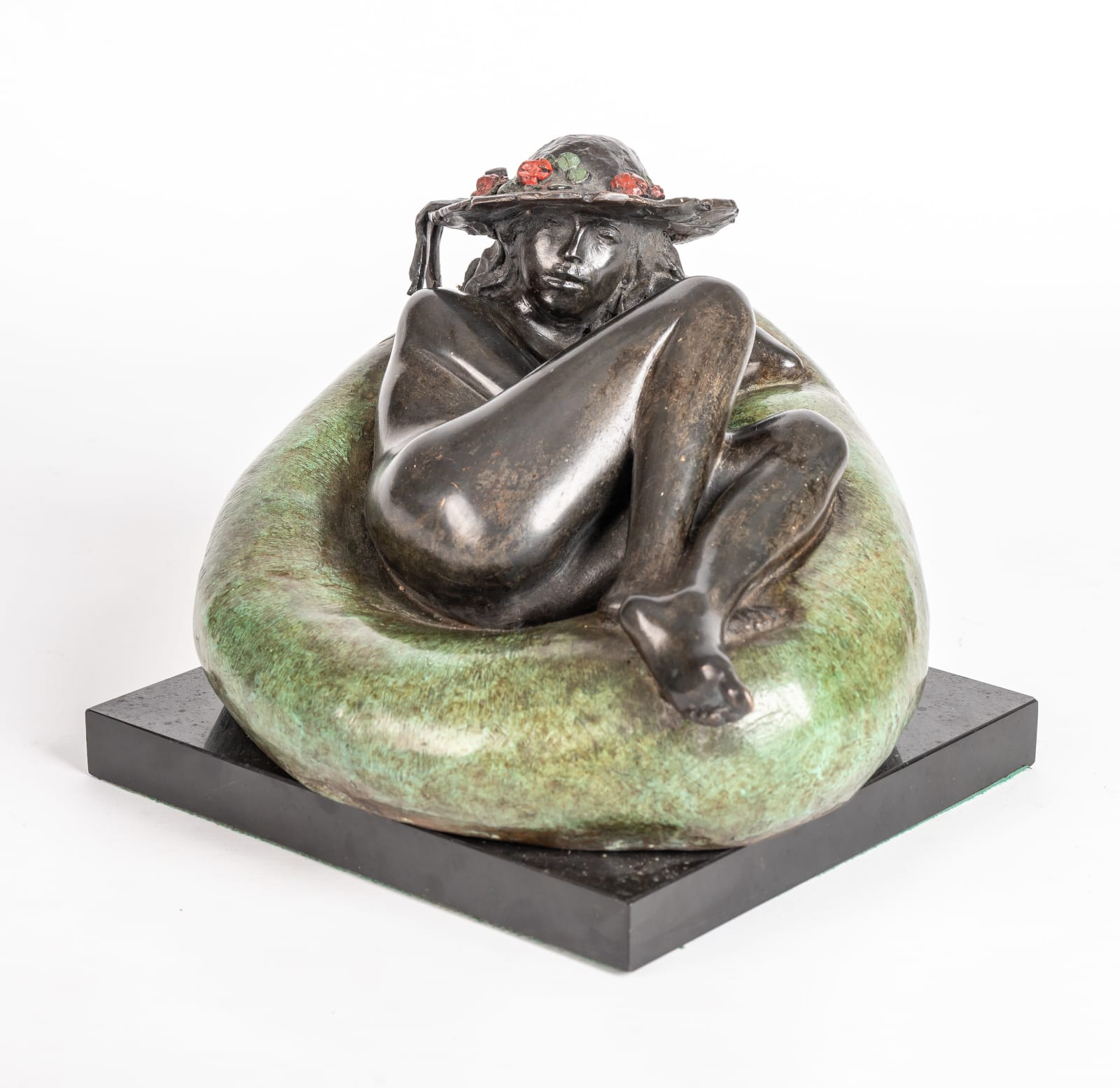 James Butler MBE RA RWA FRBS (1931-2022), The Flowered Hat 8/10, 2003