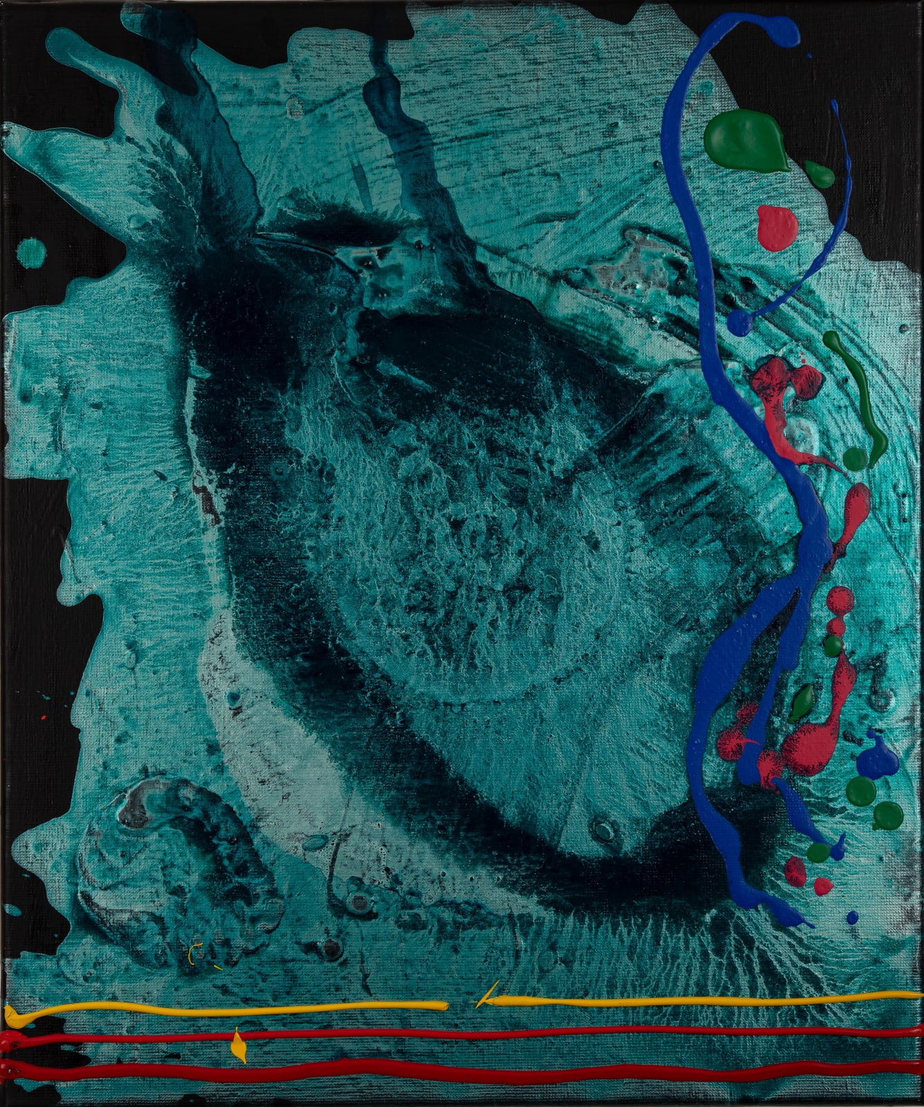 Prof John Hoyland RA (1934-2011), Fuego, 2007