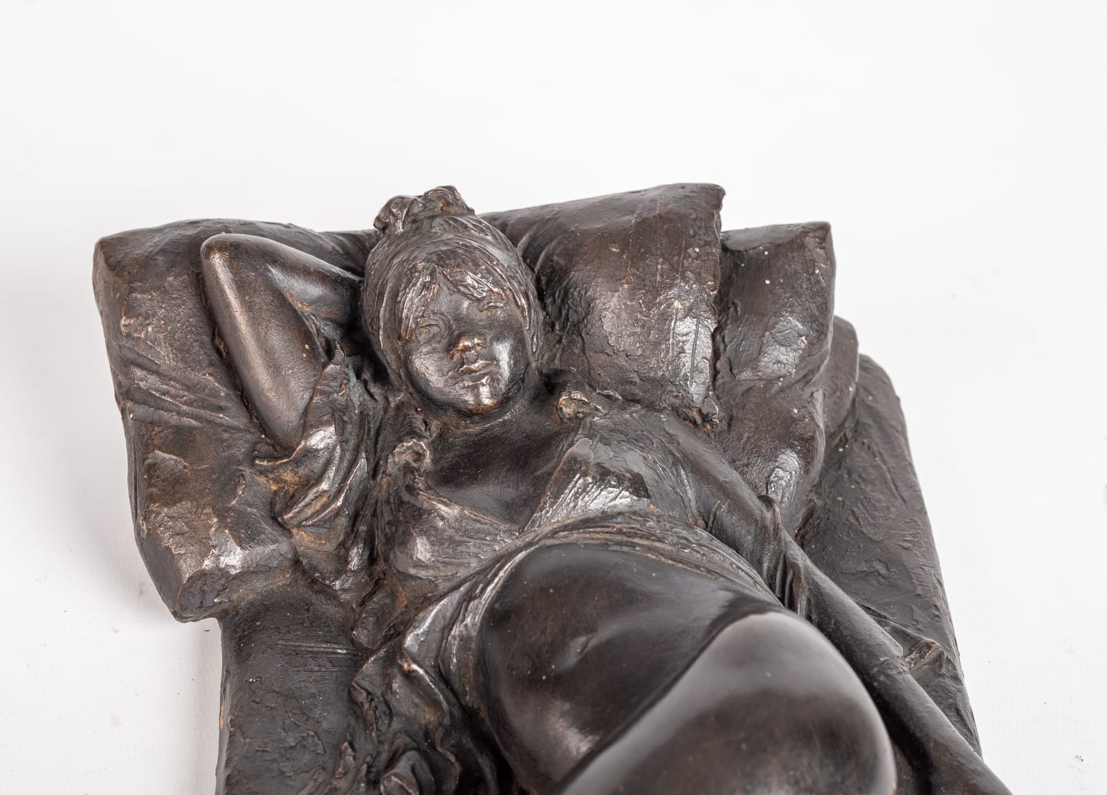 James Butler MBE RA RWA FRBS (1931-2022), Girl on Bed