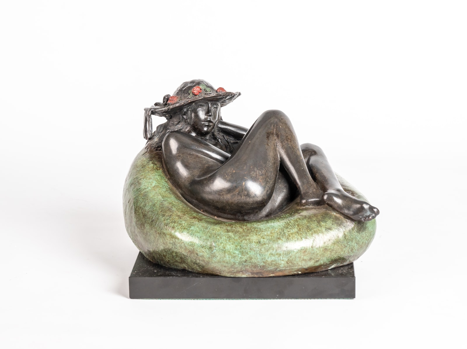 James Butler MBE RA RWA FRBS (1931-2022), The Flowered Hat 8/10, 2003