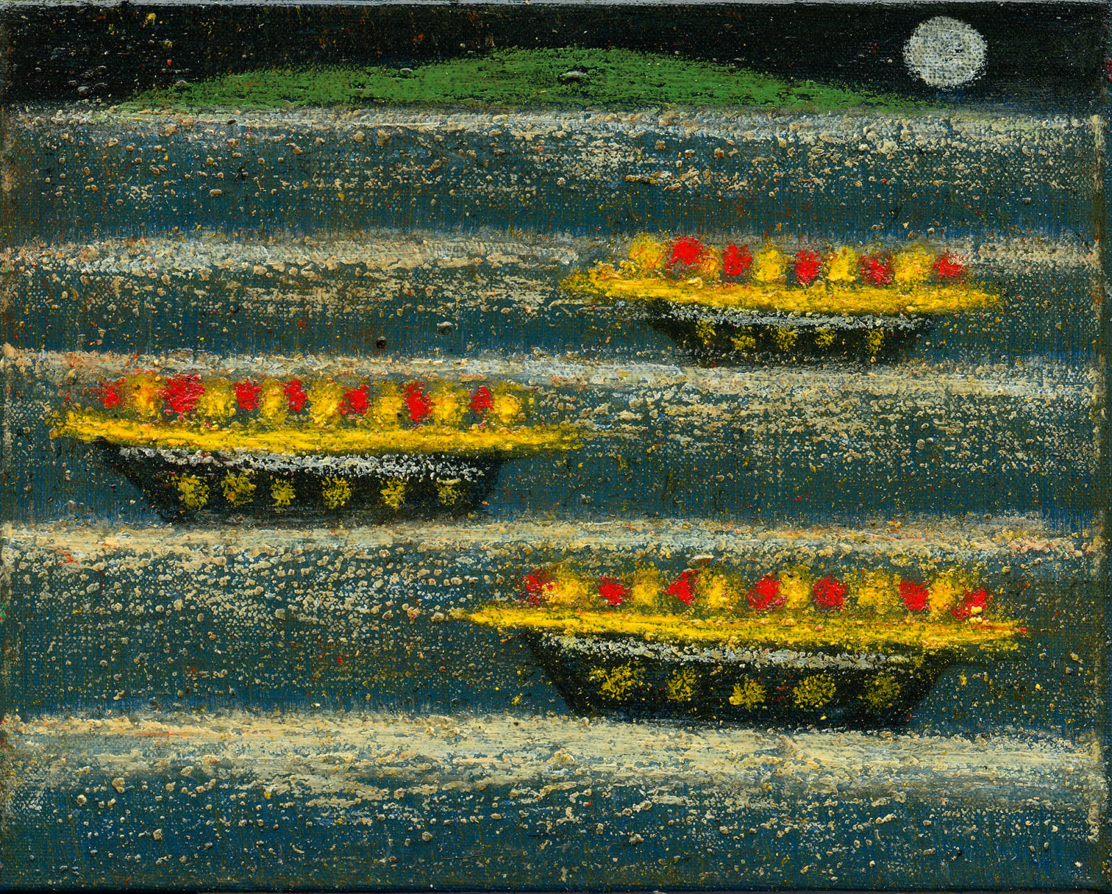 Ray Han 韓哲睿, View 3-Iron Ships and Island 風景3-鐵船和島, 2025