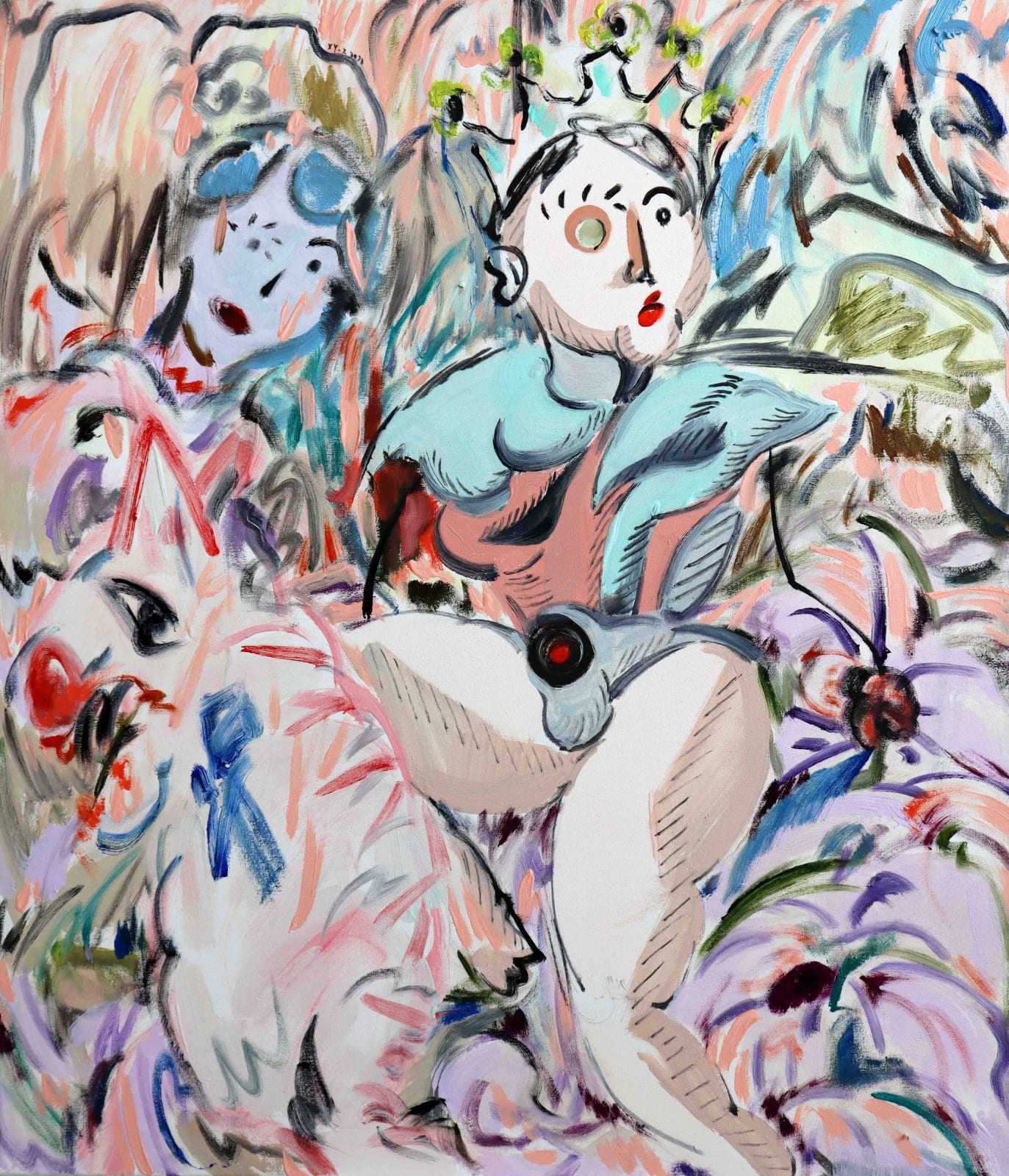 Xinyan Zhang 張新顏, Homeless King, 2022