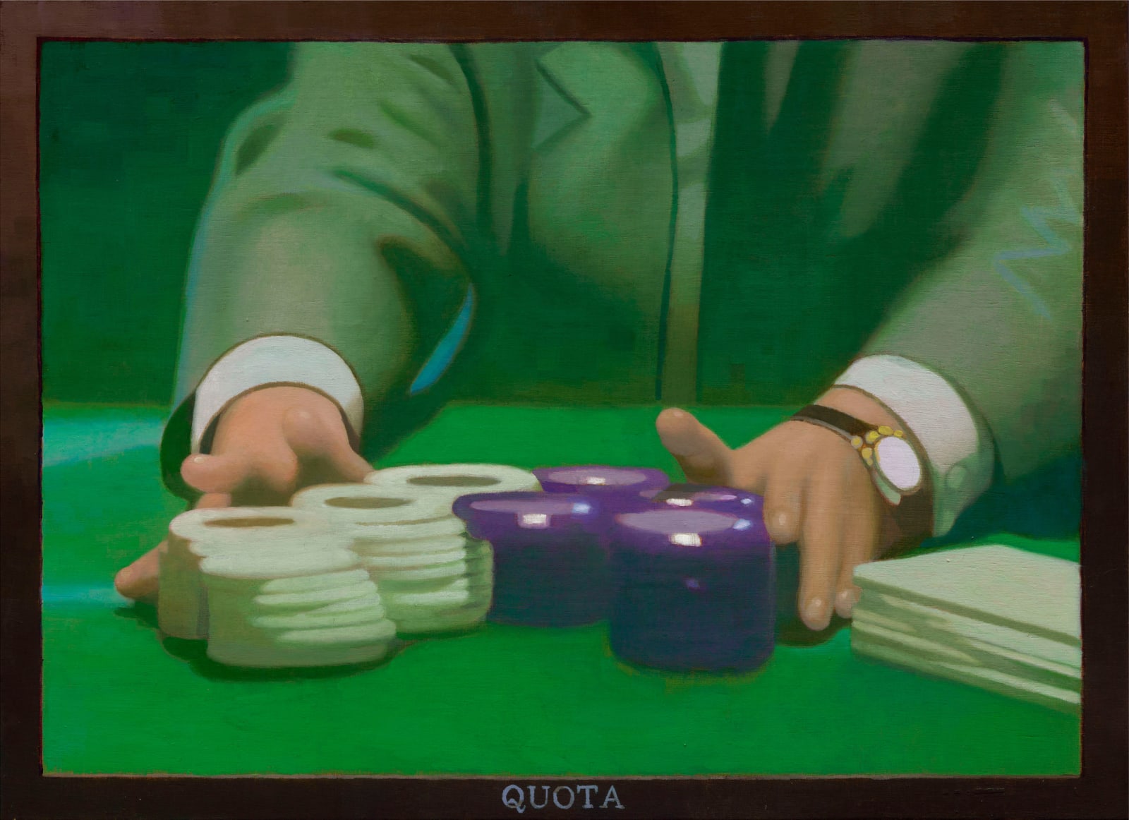 Peter Hong-Tsun Chan 陳康俊, The Decision (Quota 3), 2024