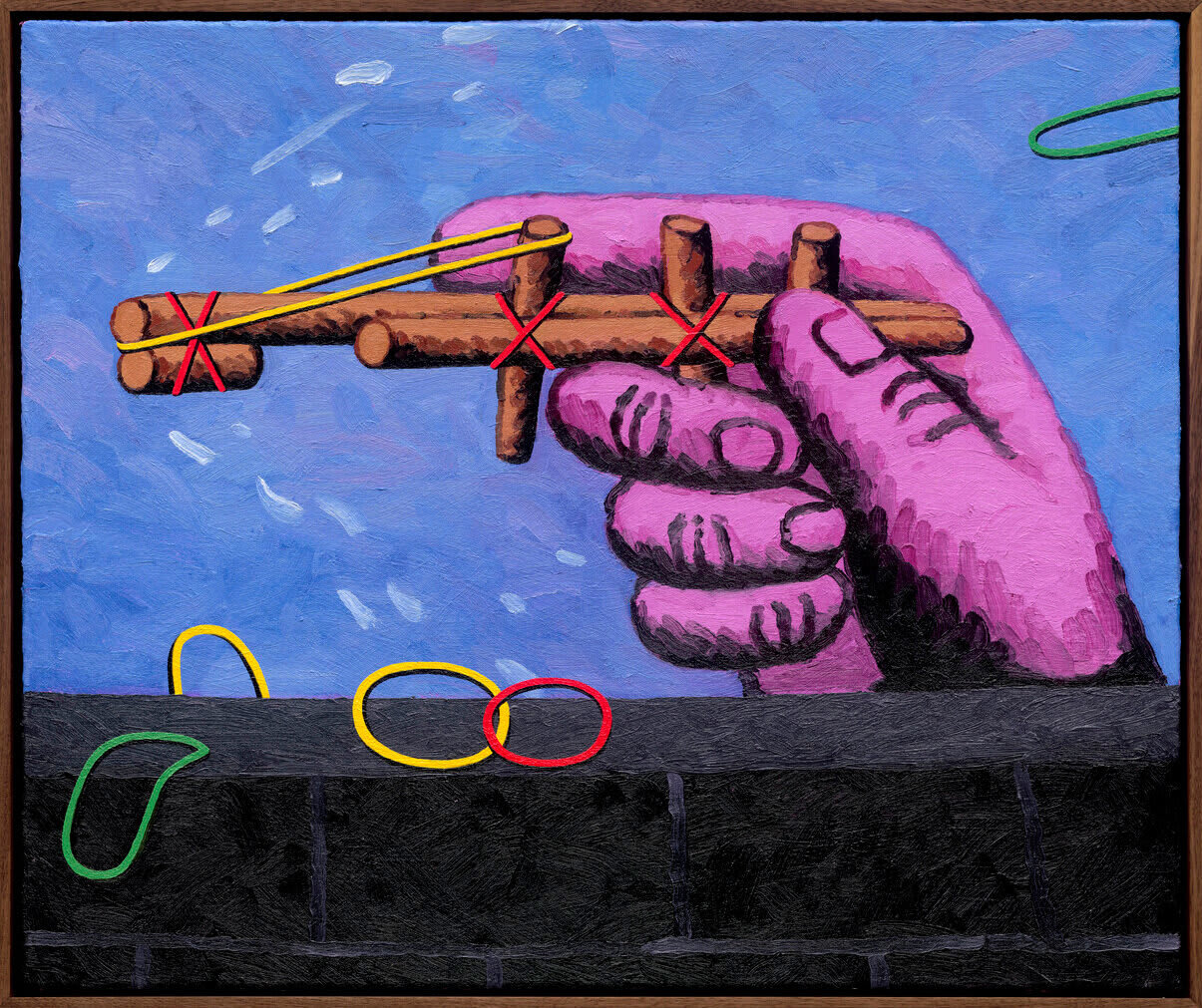 Yi-Shuan Lee 李奕諠, Bamboo Chopstick Gun, 2024