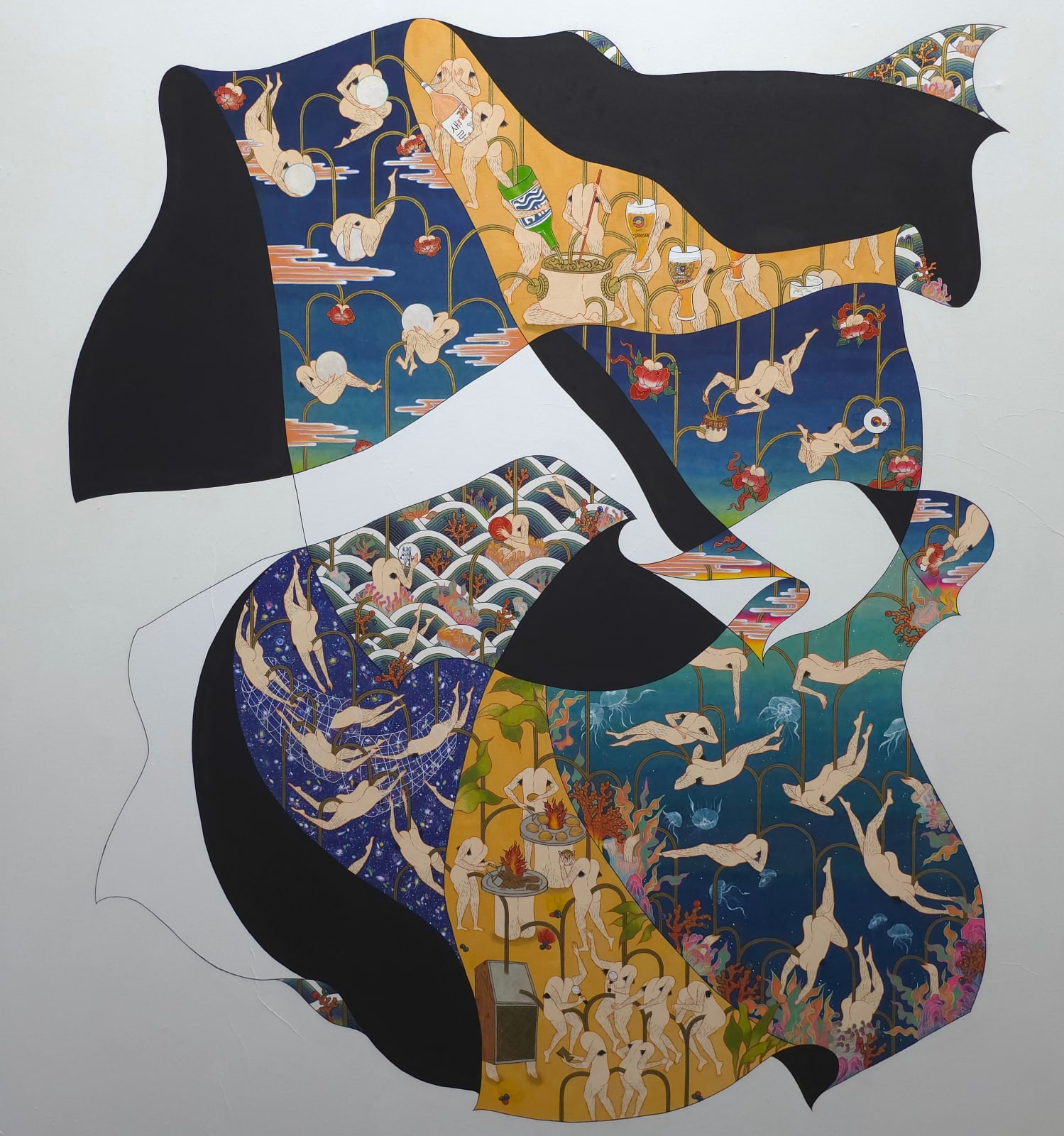 Songnyeo Lyoo, Interraced Tapestry #01, 2025