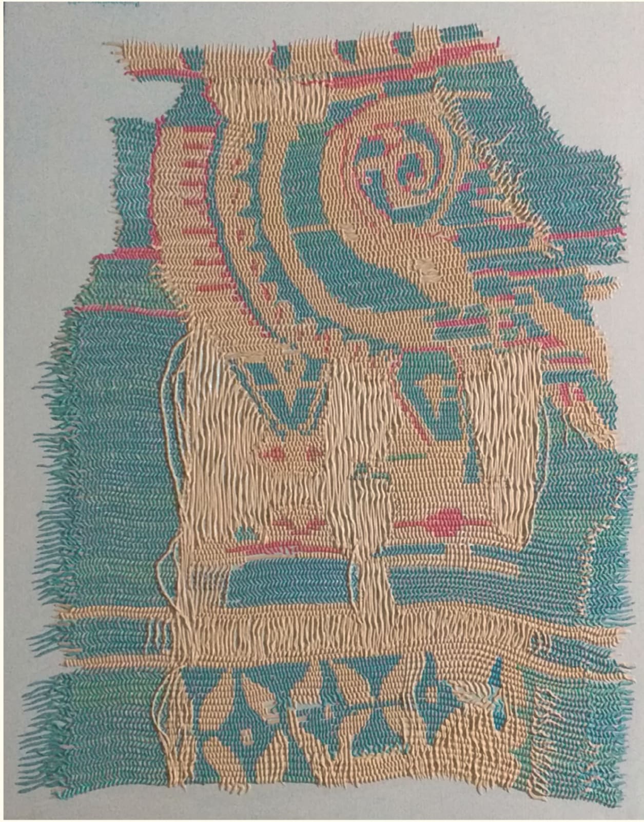 Priyaranjan Purkait, A piece of cloth, 2023