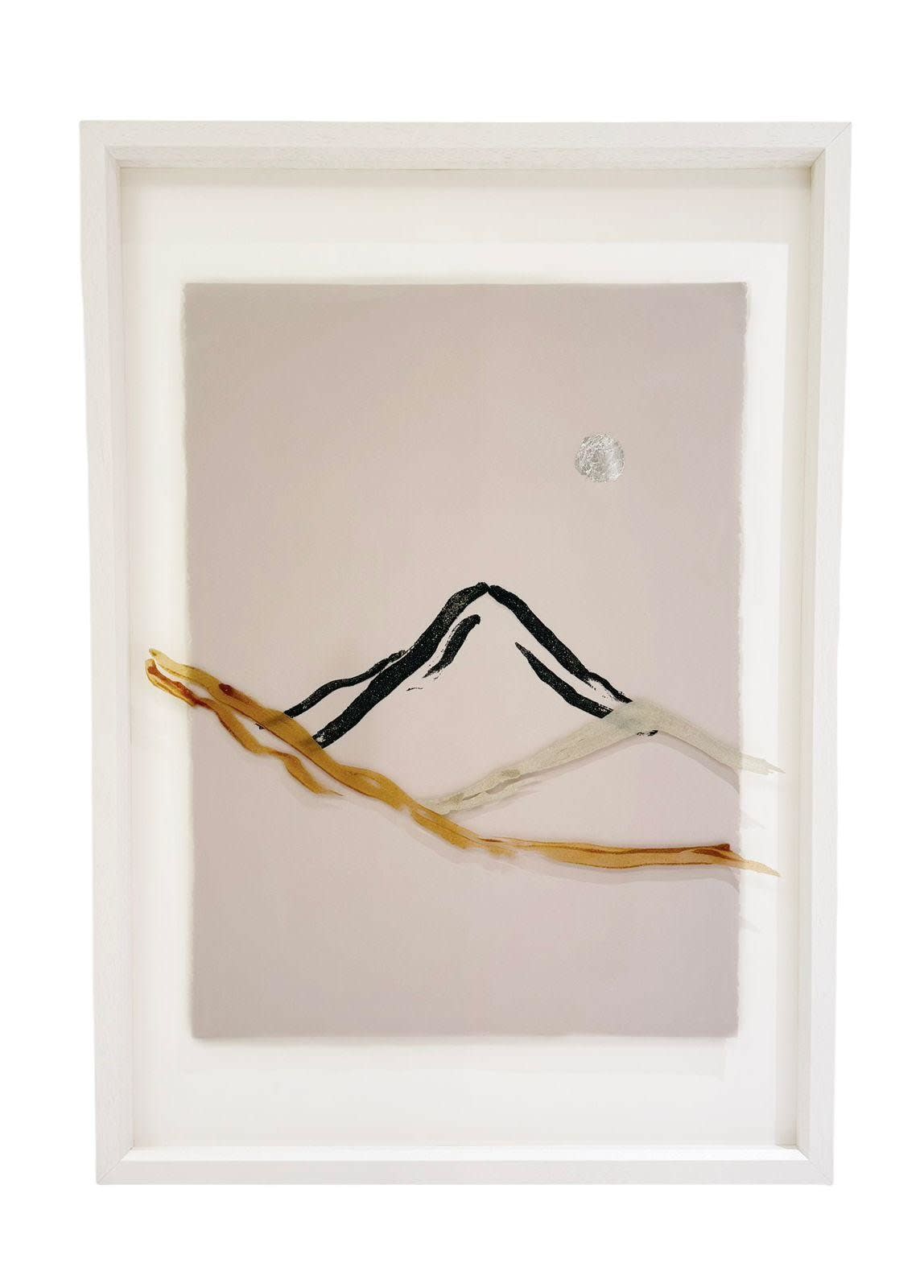 Reem Al Mubarak, When the desert touches the sea V, 2024