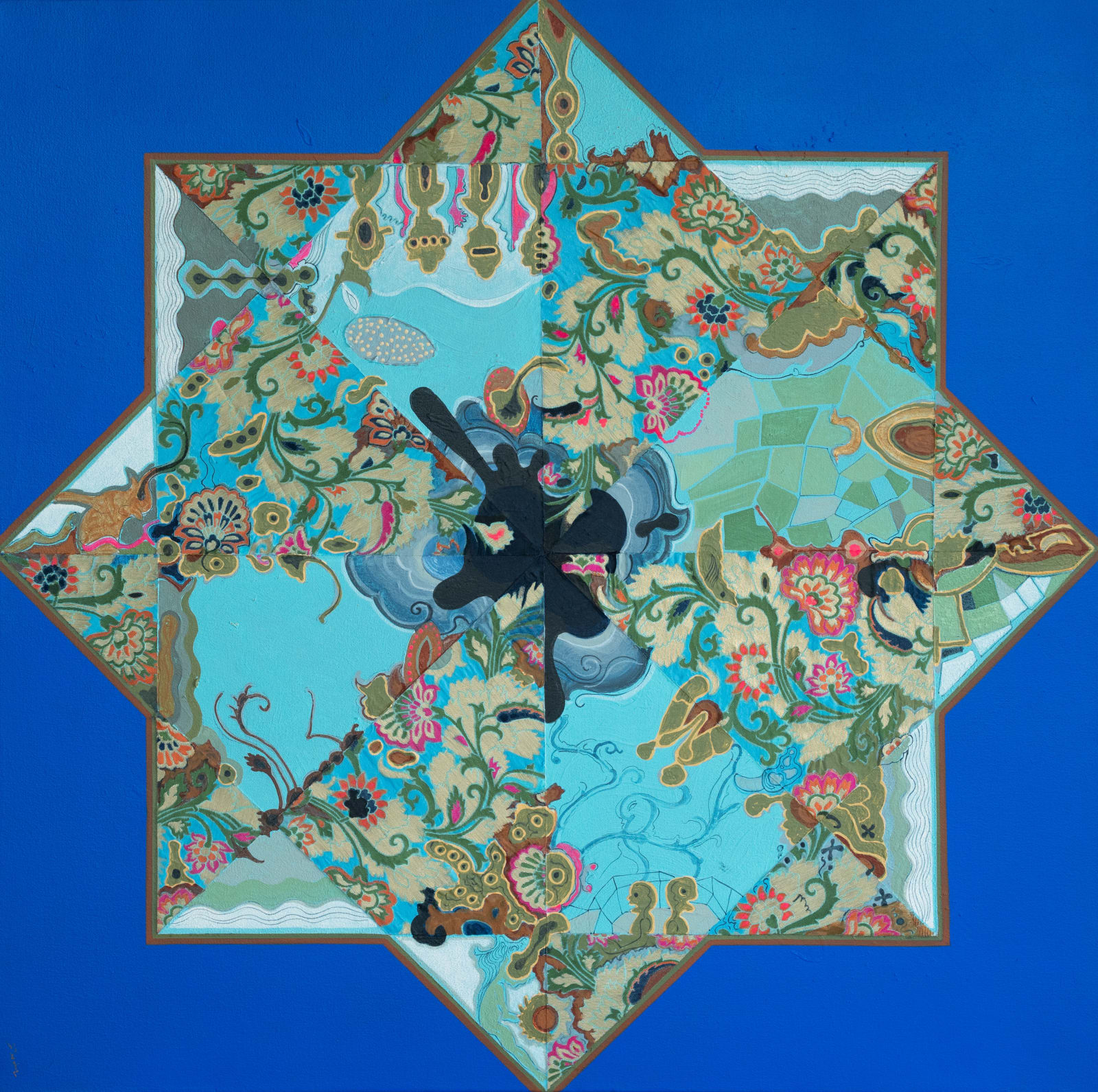 Jagannath Panda, Mandala of Resonance - V, 2025