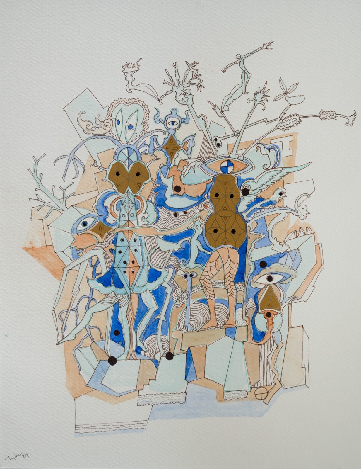 Jagannath Panda, THE COGNITIVE BROTHERHOOD -III, 2024