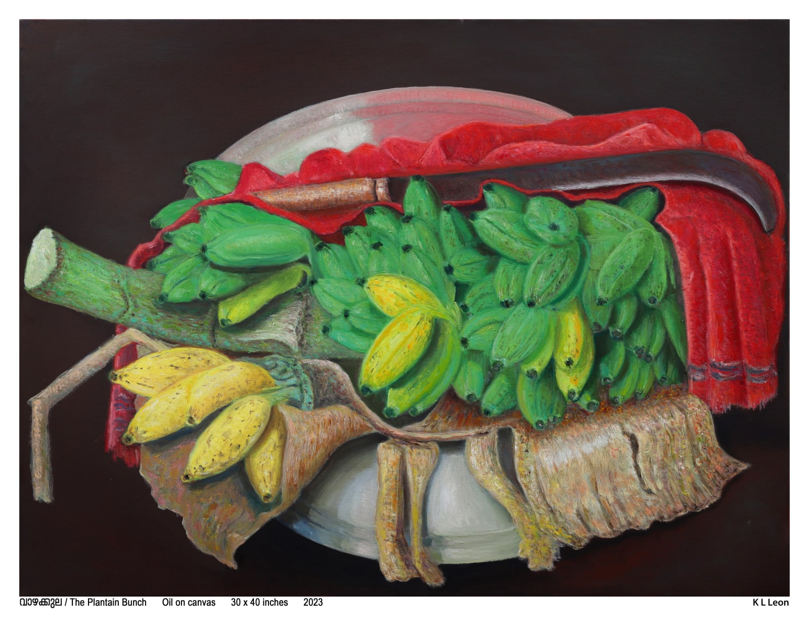 KL Leon, The Plantain Bunch, 2023