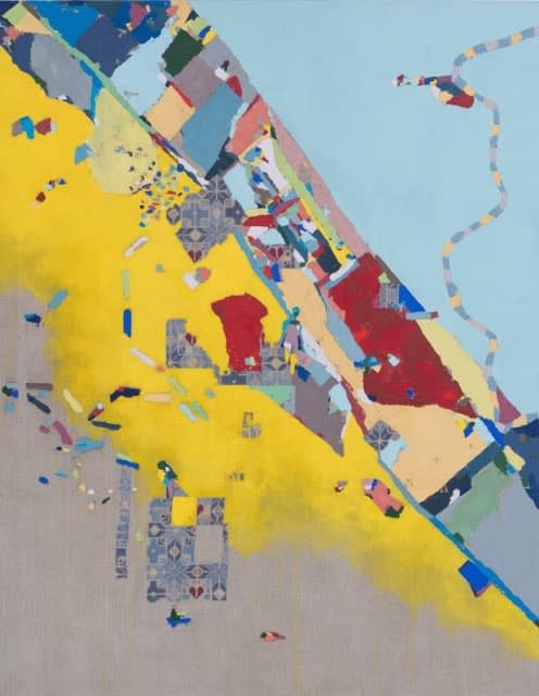 Tala Atrouni, Stitched Impression 1, 2024