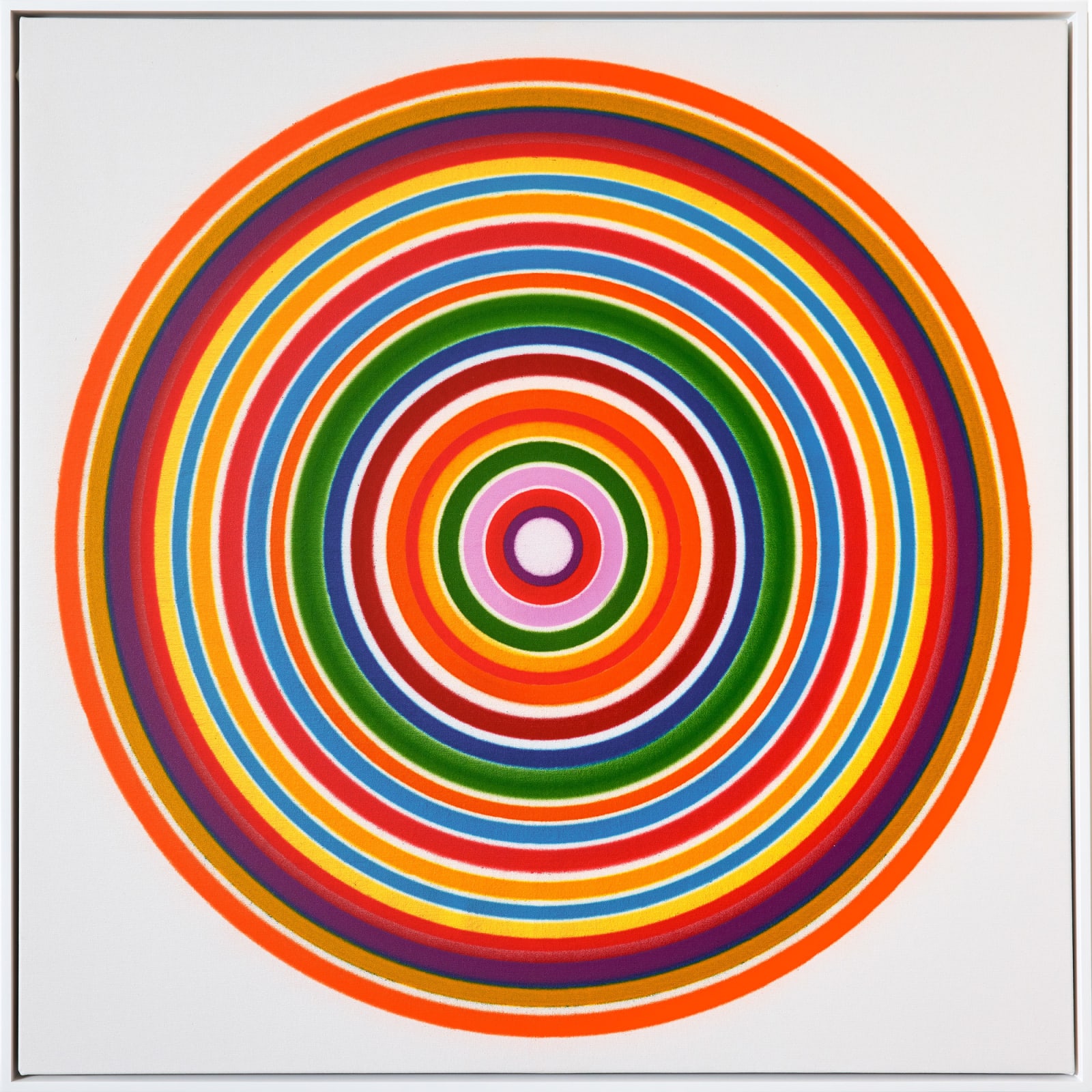 Rob and Nick Carter, Large Spectrum Circle, Spray Paint II, 2025