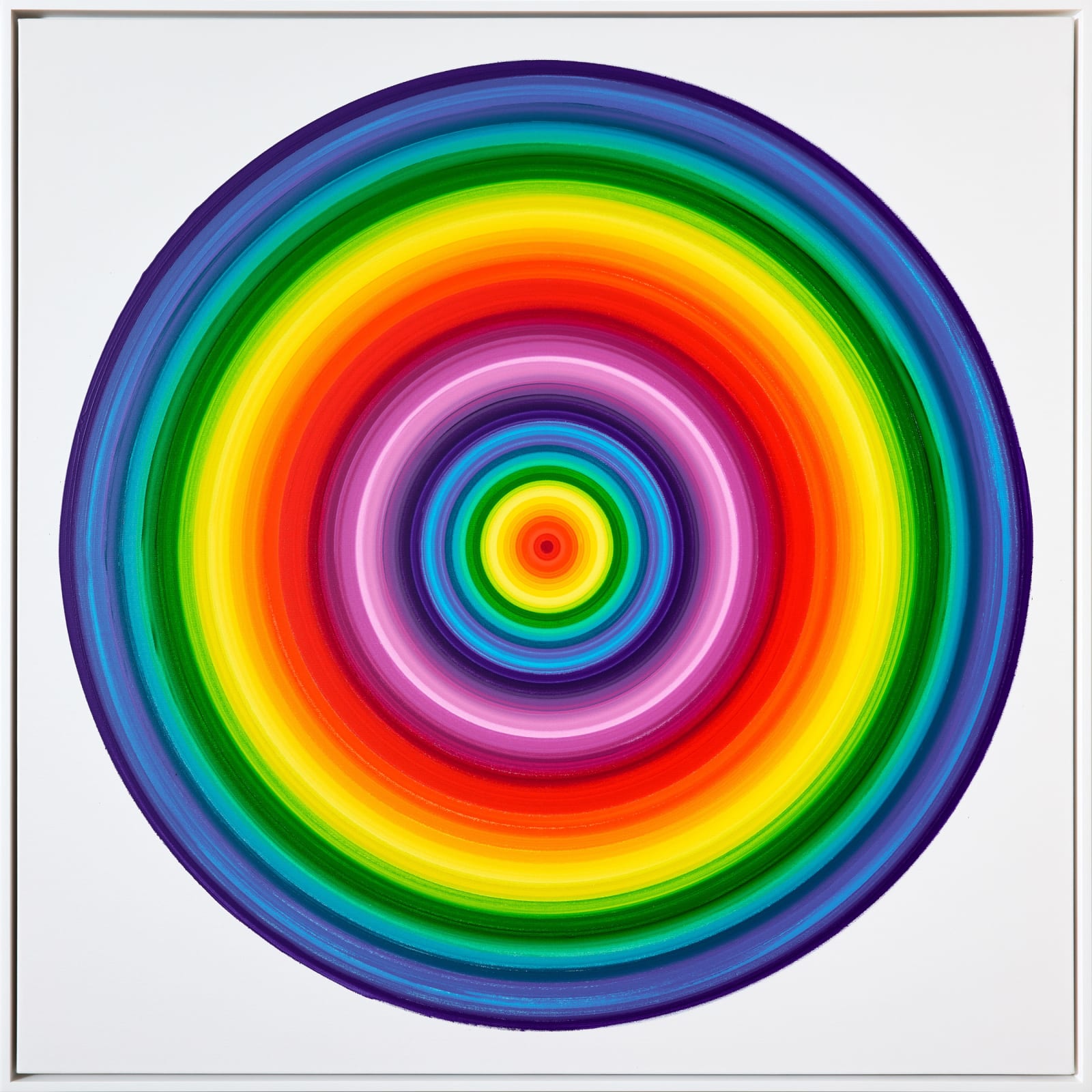 Rob and Nick Carter, Large Spectrum Circle, Acrylic I, 2025