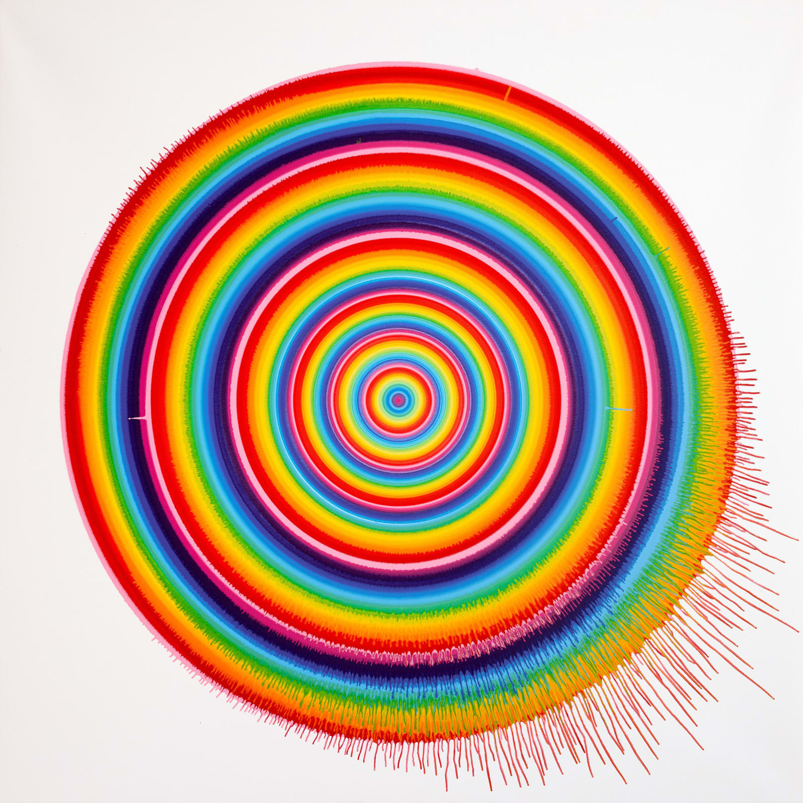 Rob and Nick Carter, Large Spectrum Circle, Household Gloss, 2025