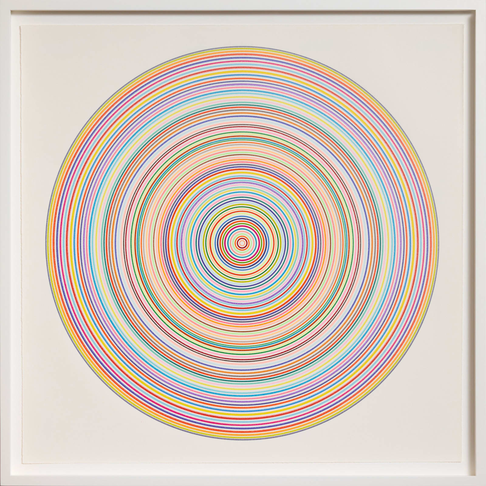 Rob and Nick Carter, Small Spectrum Circle, Felt Tip, 2025
