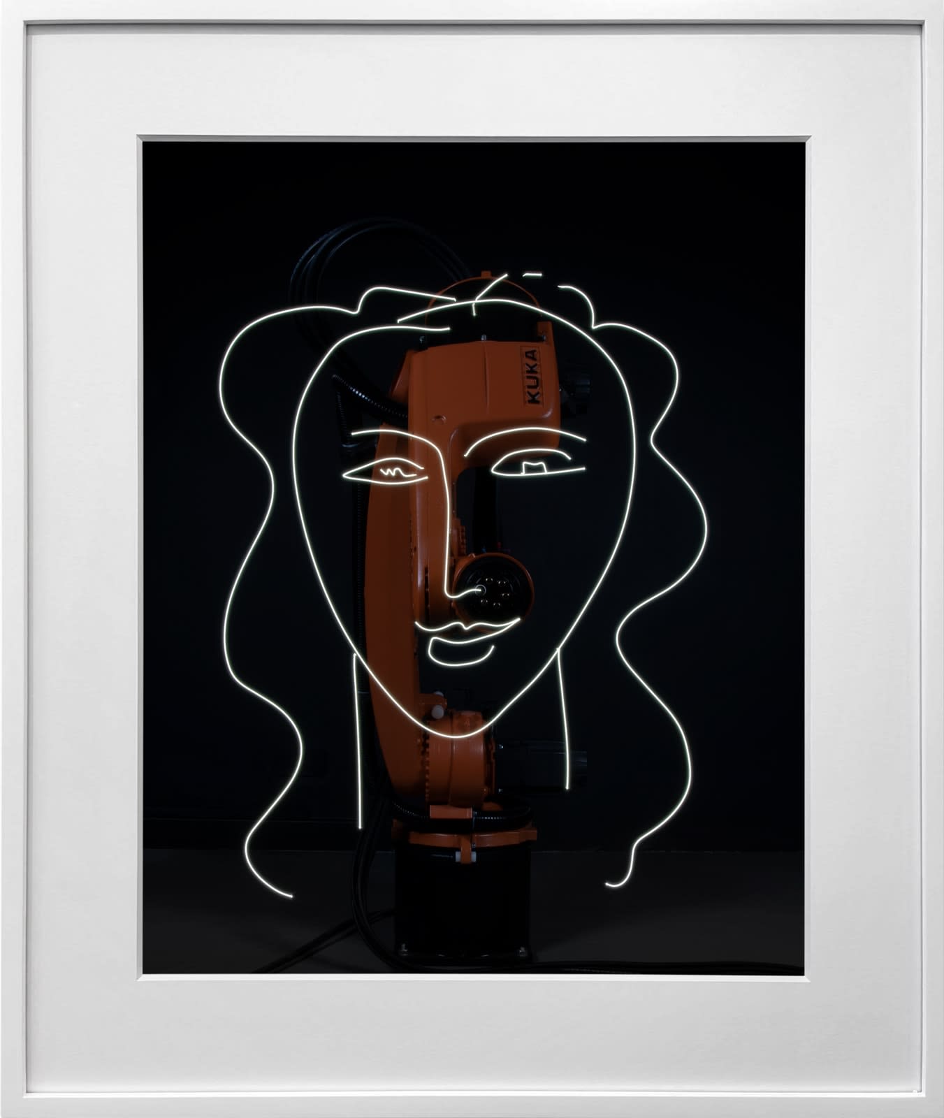 Rob and Nick Carter, Robot Light Drawings, 2022