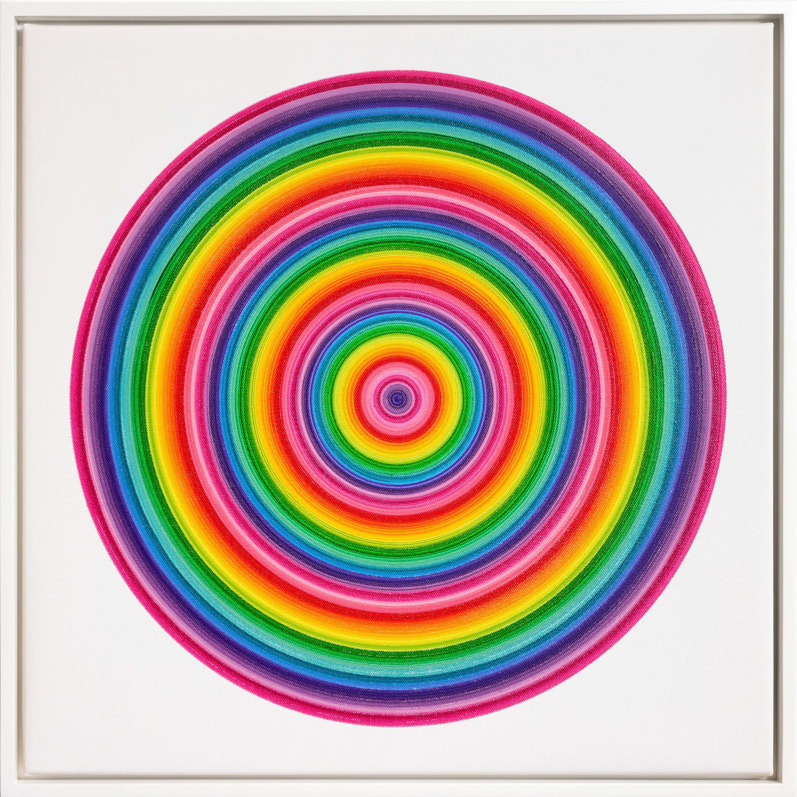 Rob and Nick Carter, Small Spectrum Circle, Acrylic II, 2025