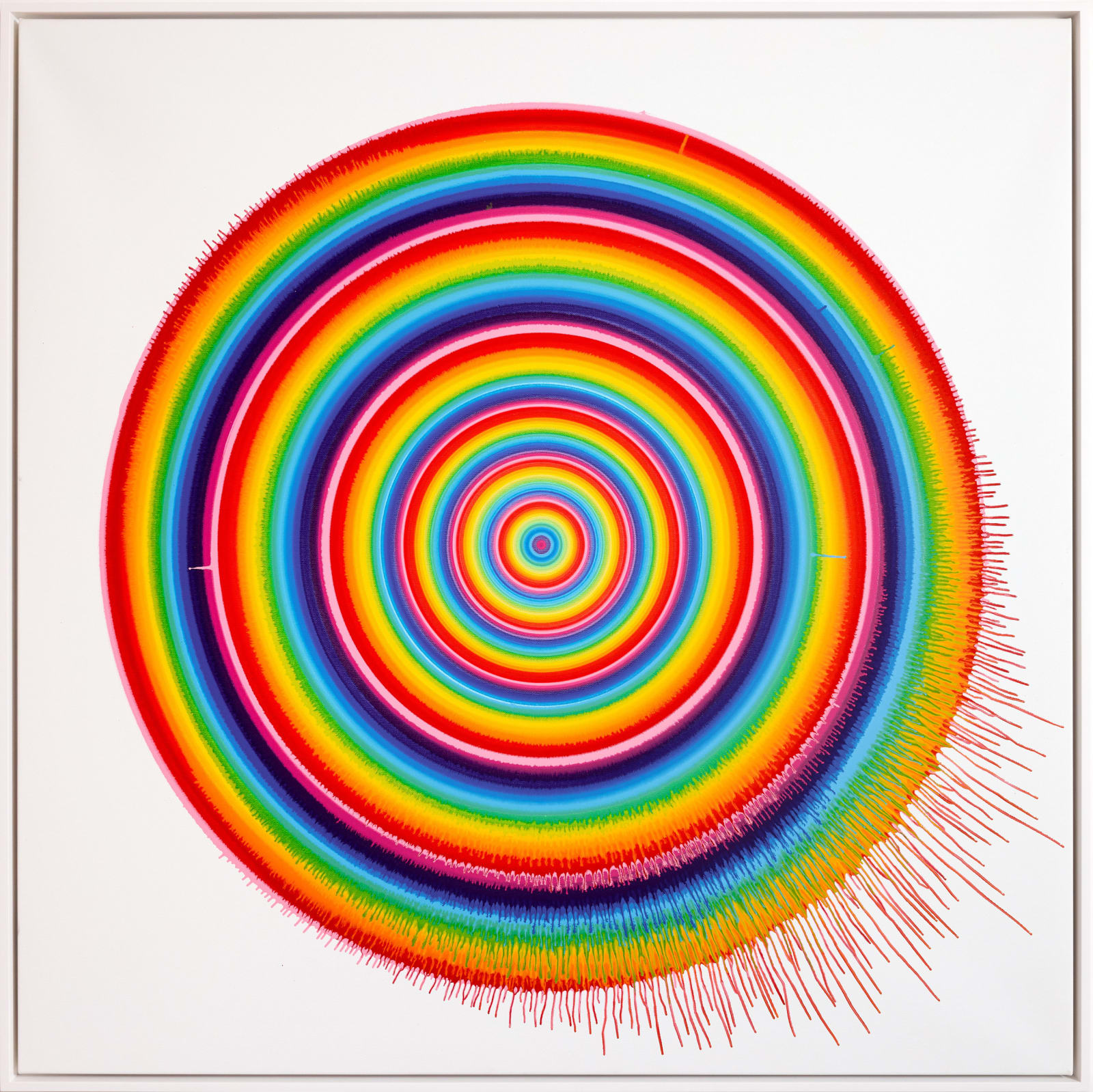 Rob and Nick Carter, Large Spectrum Circle, Household Gloss, 2025