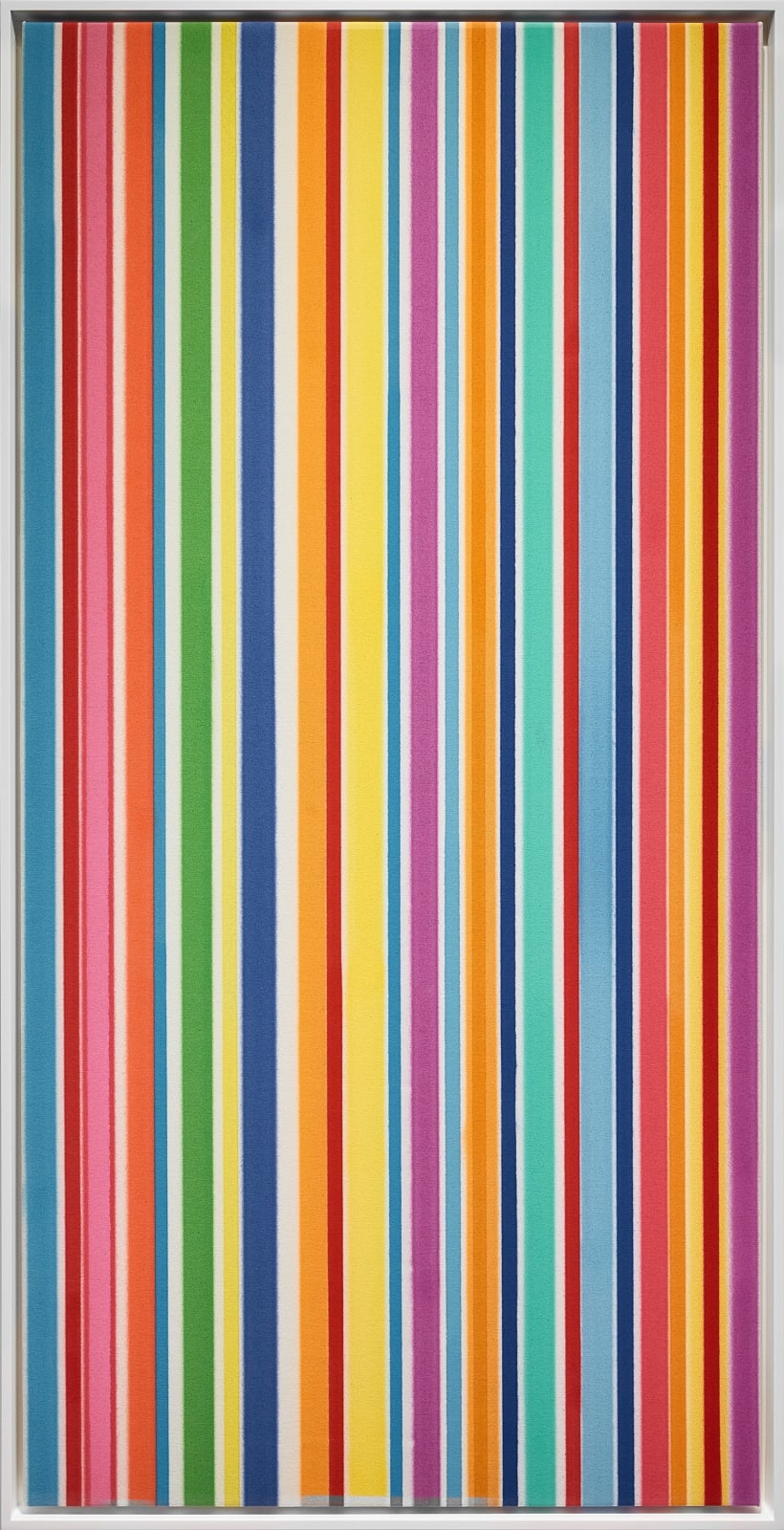 Rob and Nick Carter, Running Machine Painting III (Air Tailwind), 2025