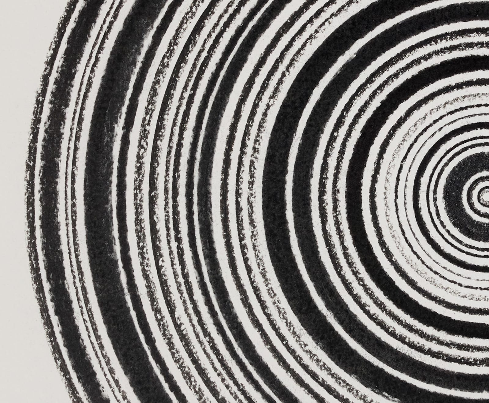 Rob and Nick Carter, Small Spectrum Circle, Charcoal, 2025