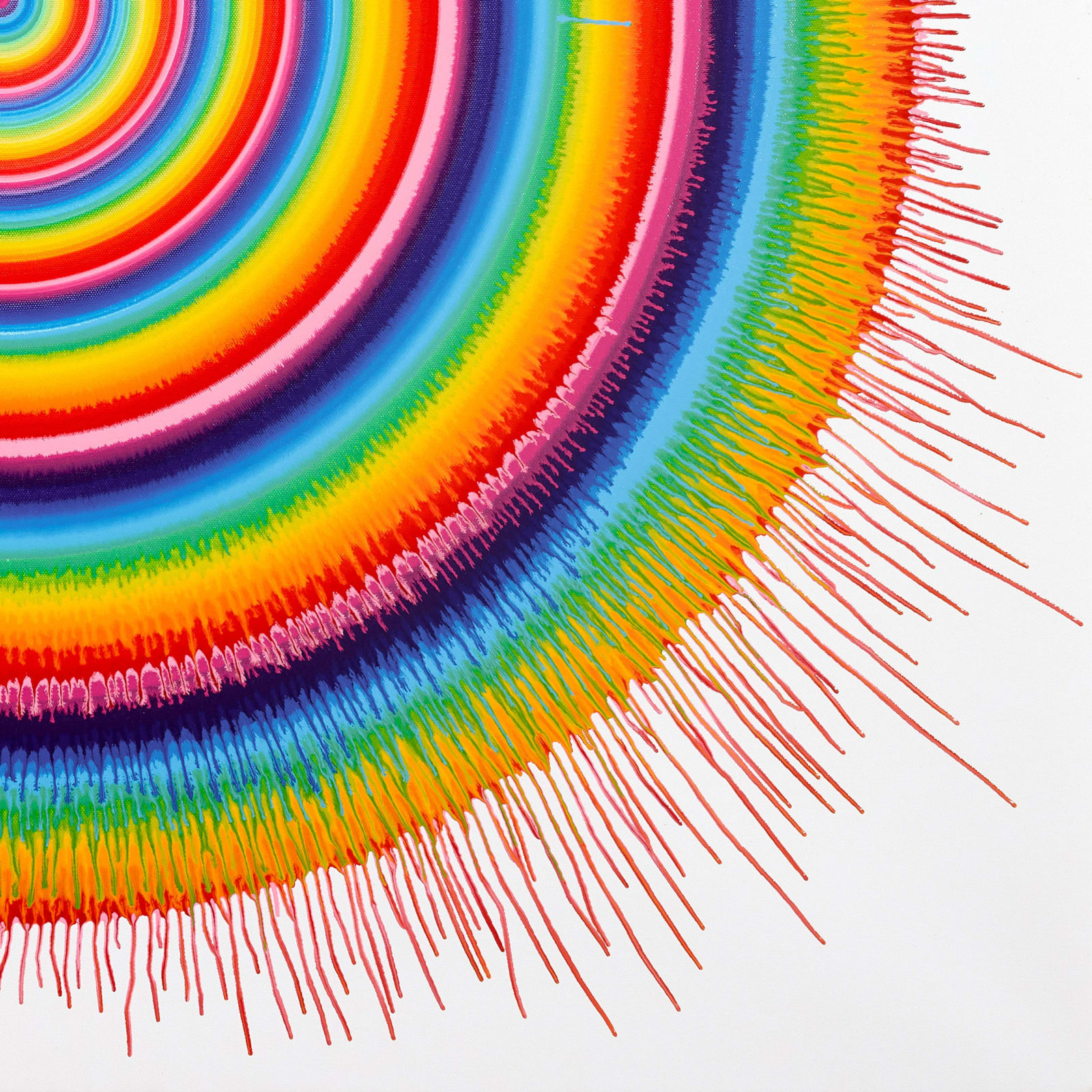 Rob and Nick Carter, Large Spectrum Circle, Household Gloss, 2025