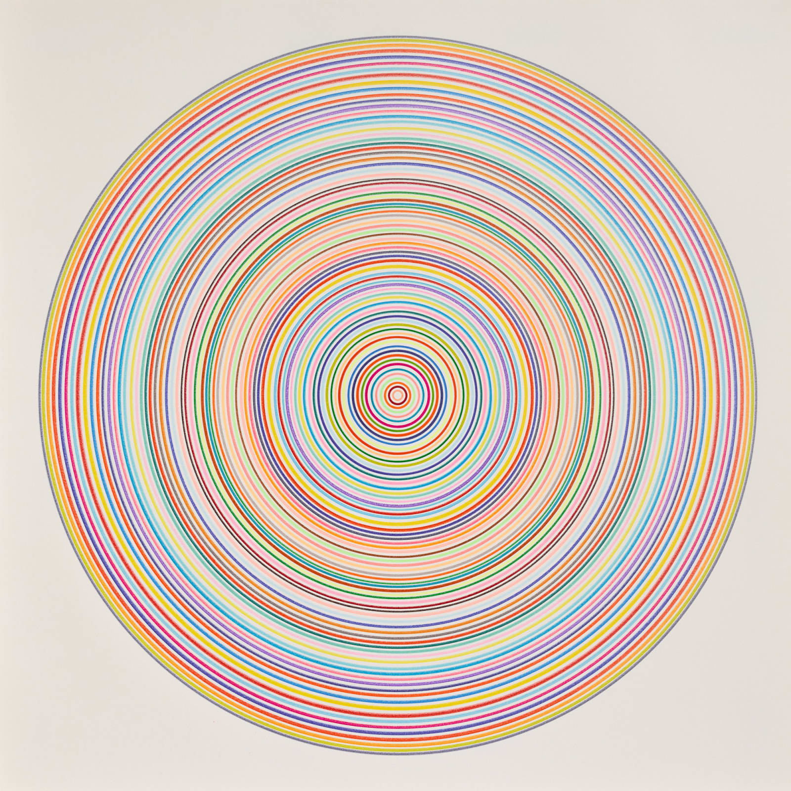 Rob and Nick Carter, Small Spectrum Circle, Felt Tip, 2025