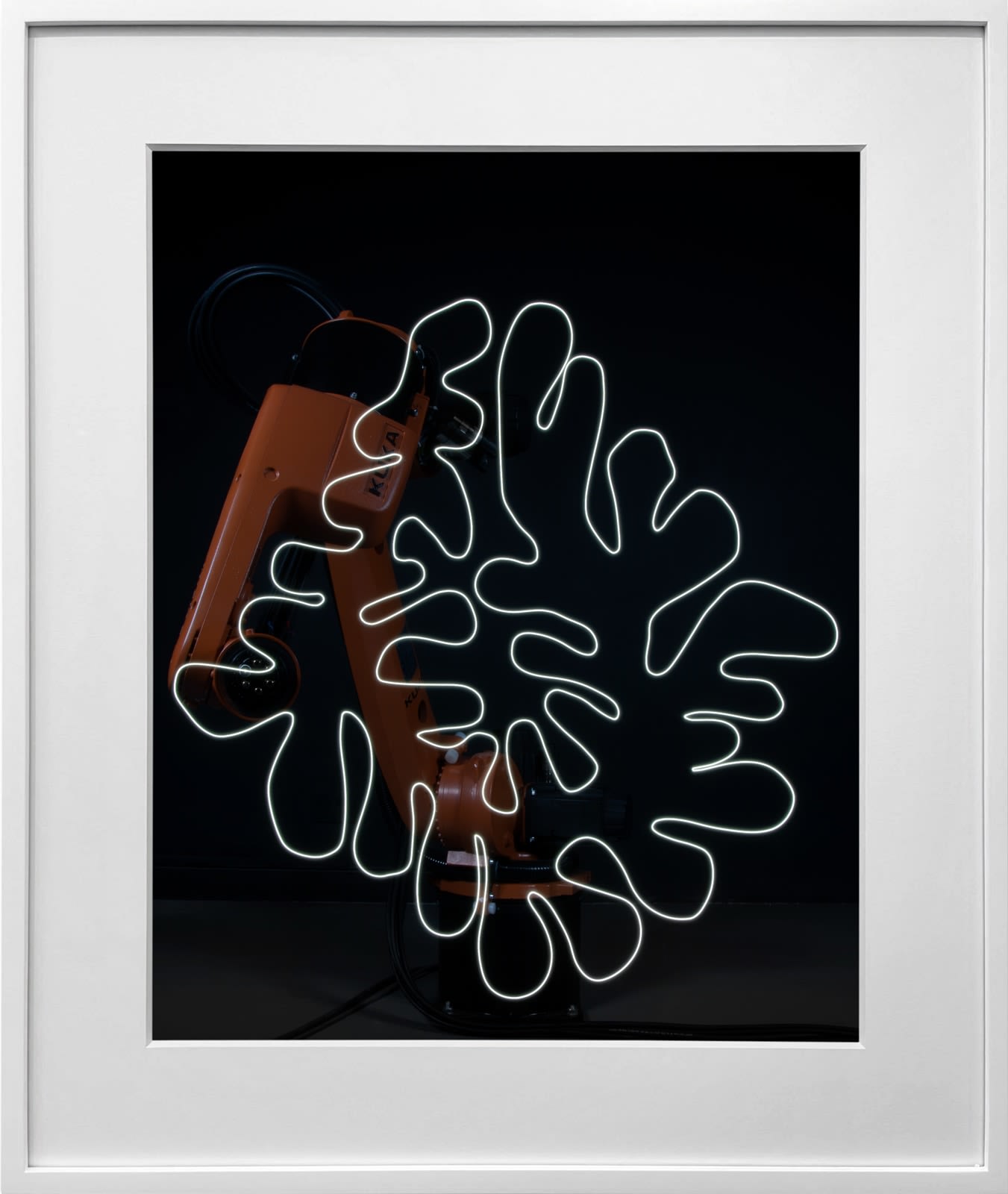 Rob and Nick Carter, Robot Light Drawings, 2022