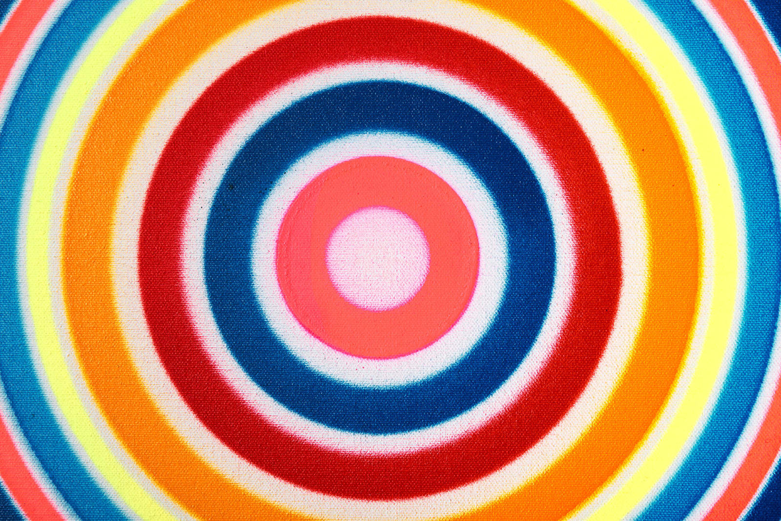 Rob and Nick Carter, Large Spectrum Circle, Spray Paint I, 2025