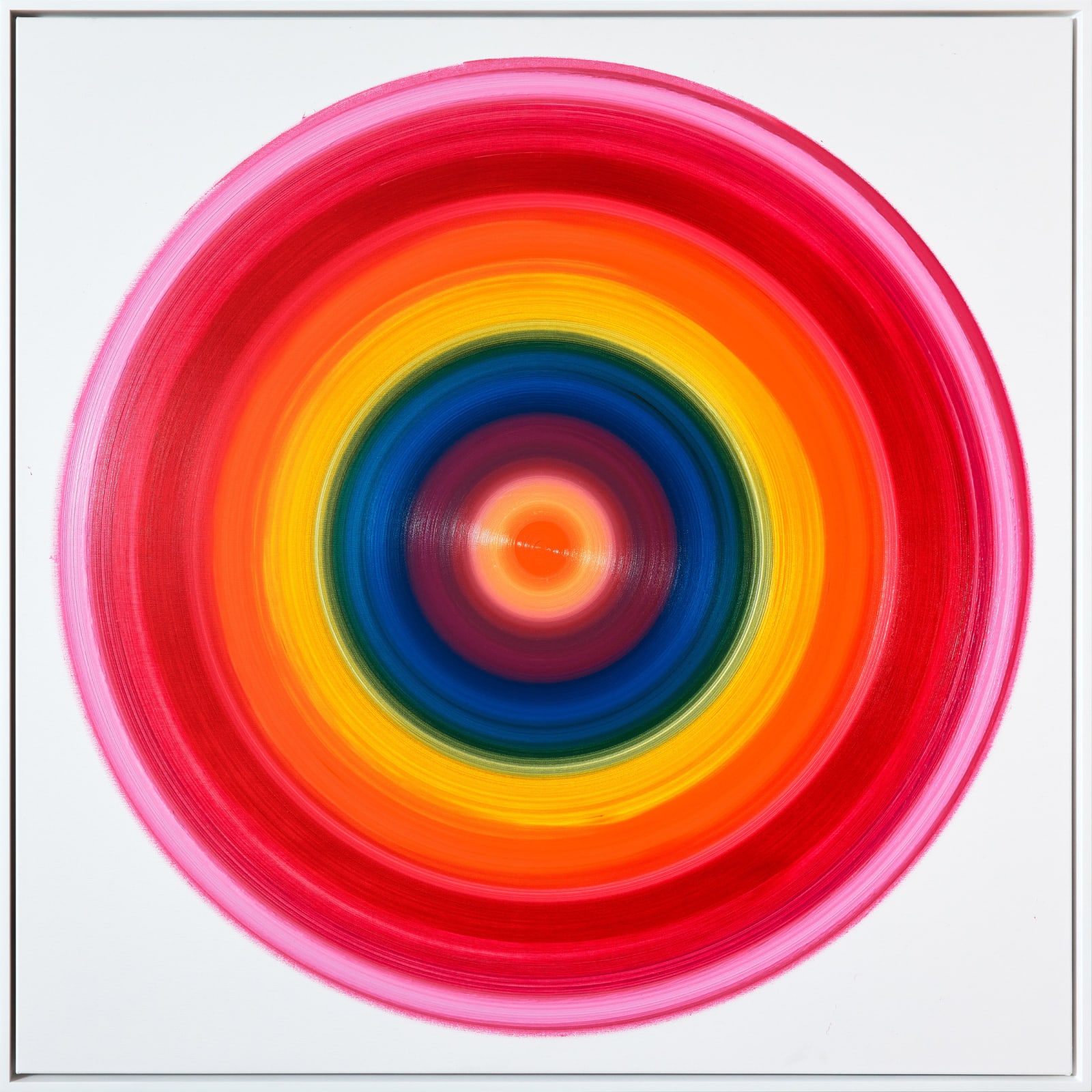 Rob and Nick Carter, Large Spectrum Circle, Oil I, 2025