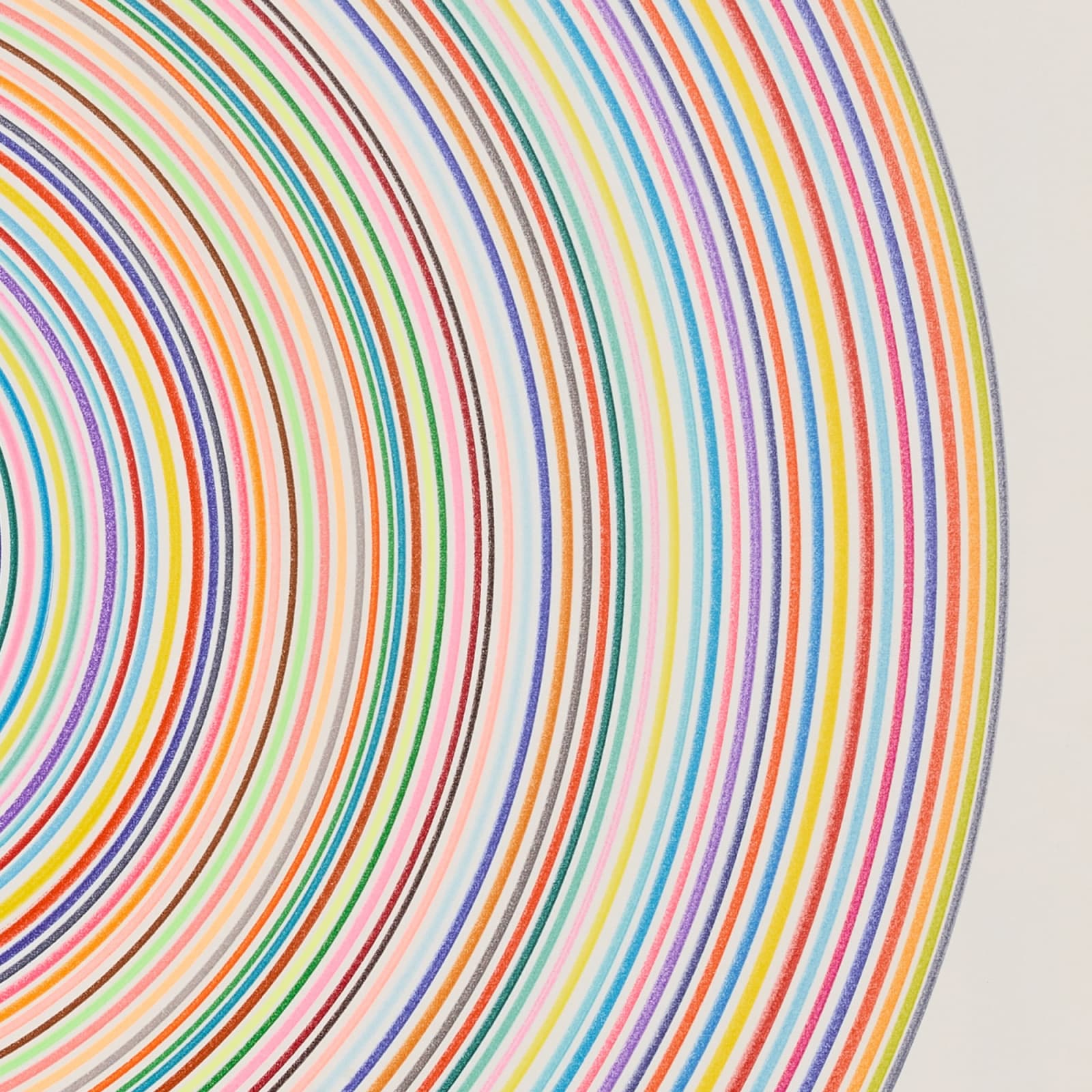 Rob and Nick Carter, Small Spectrum Circle, Felt Tip, 2025
