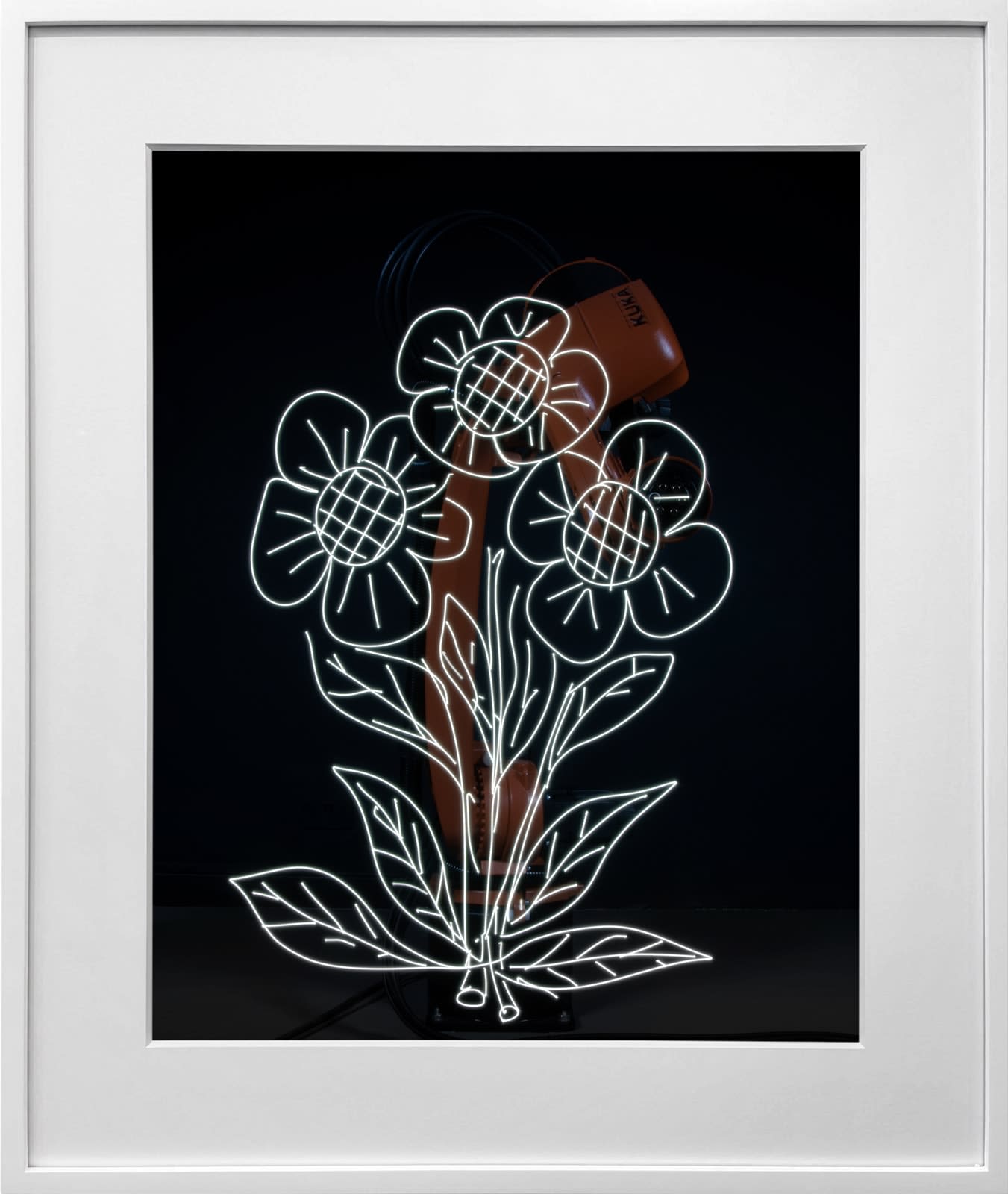 Rob and Nick Carter, Robot Light Drawings, 2022