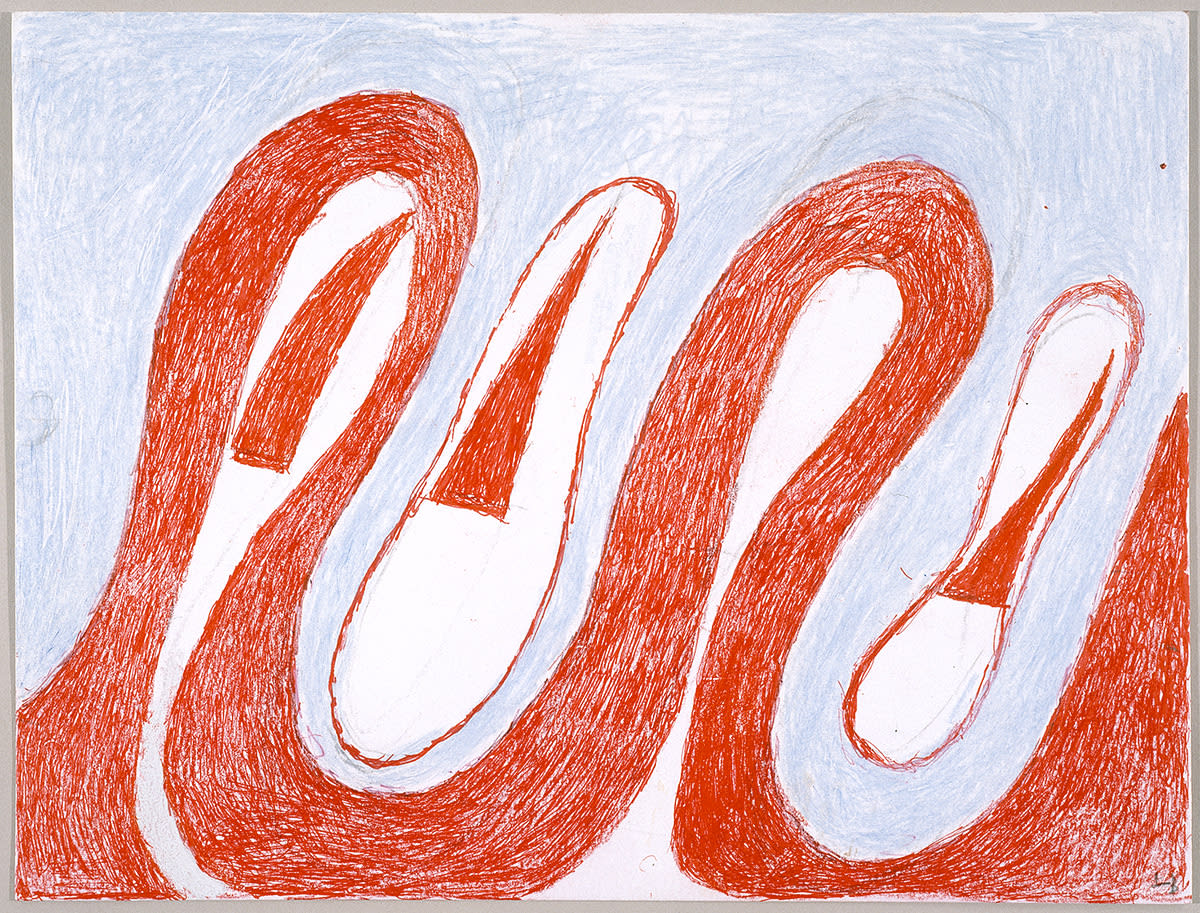 Louise Bourgeois, Untitled (Undulating Ribbon), 1997