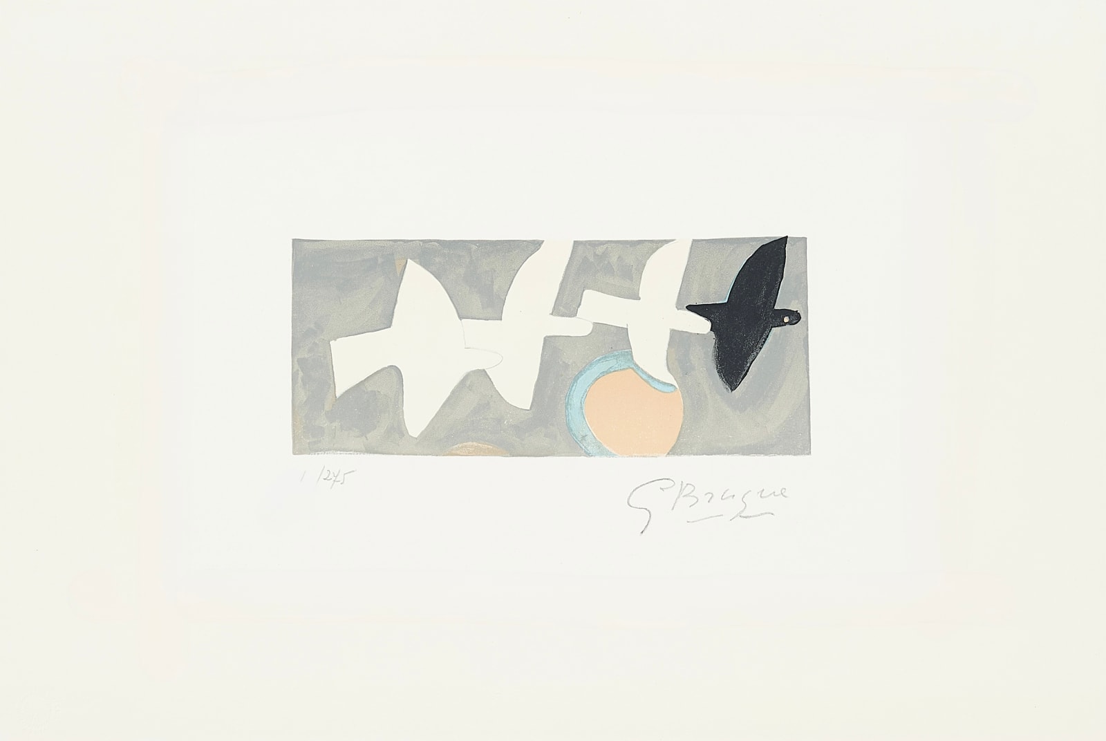 Georges Braque, Quatre Oiseaux, 1959
