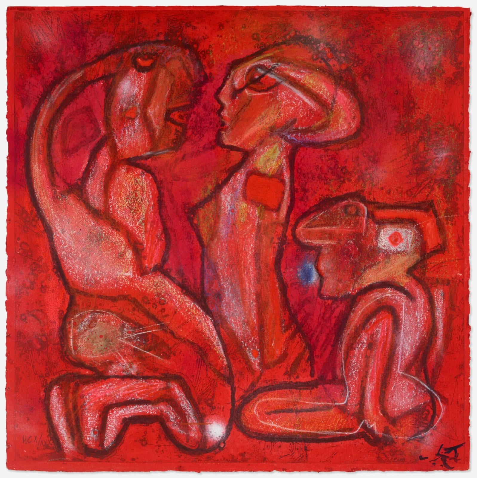 Roberto Matta, Perser I’invisible, 1995