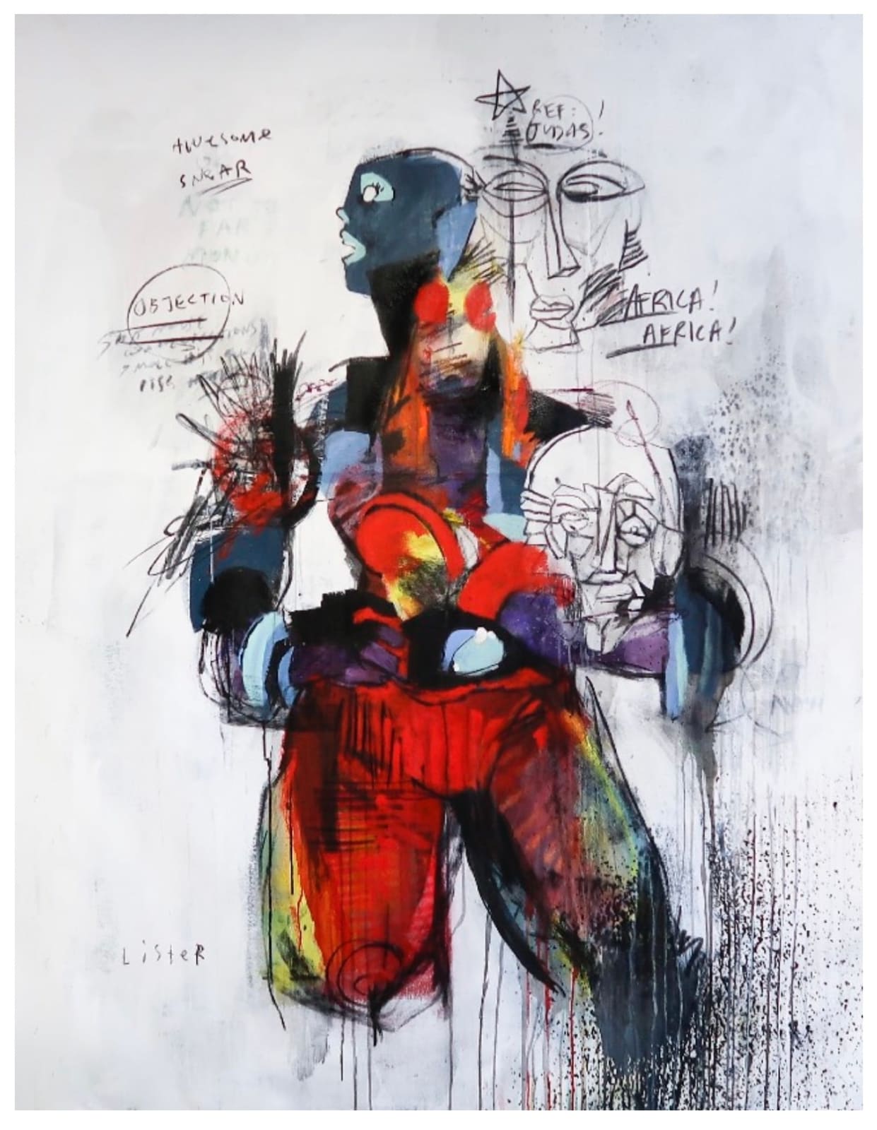 Anthony Lister, Extra Super Plut Pulser, 2019