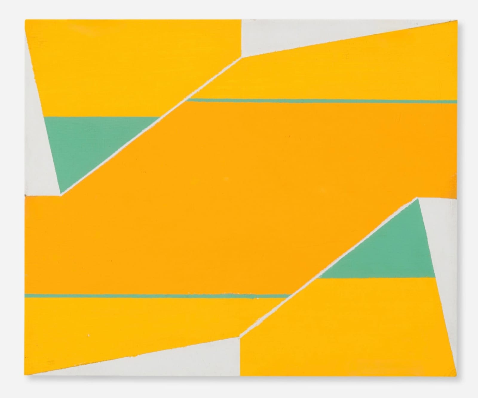 Larry Zox, Yellow Abstract, 1965