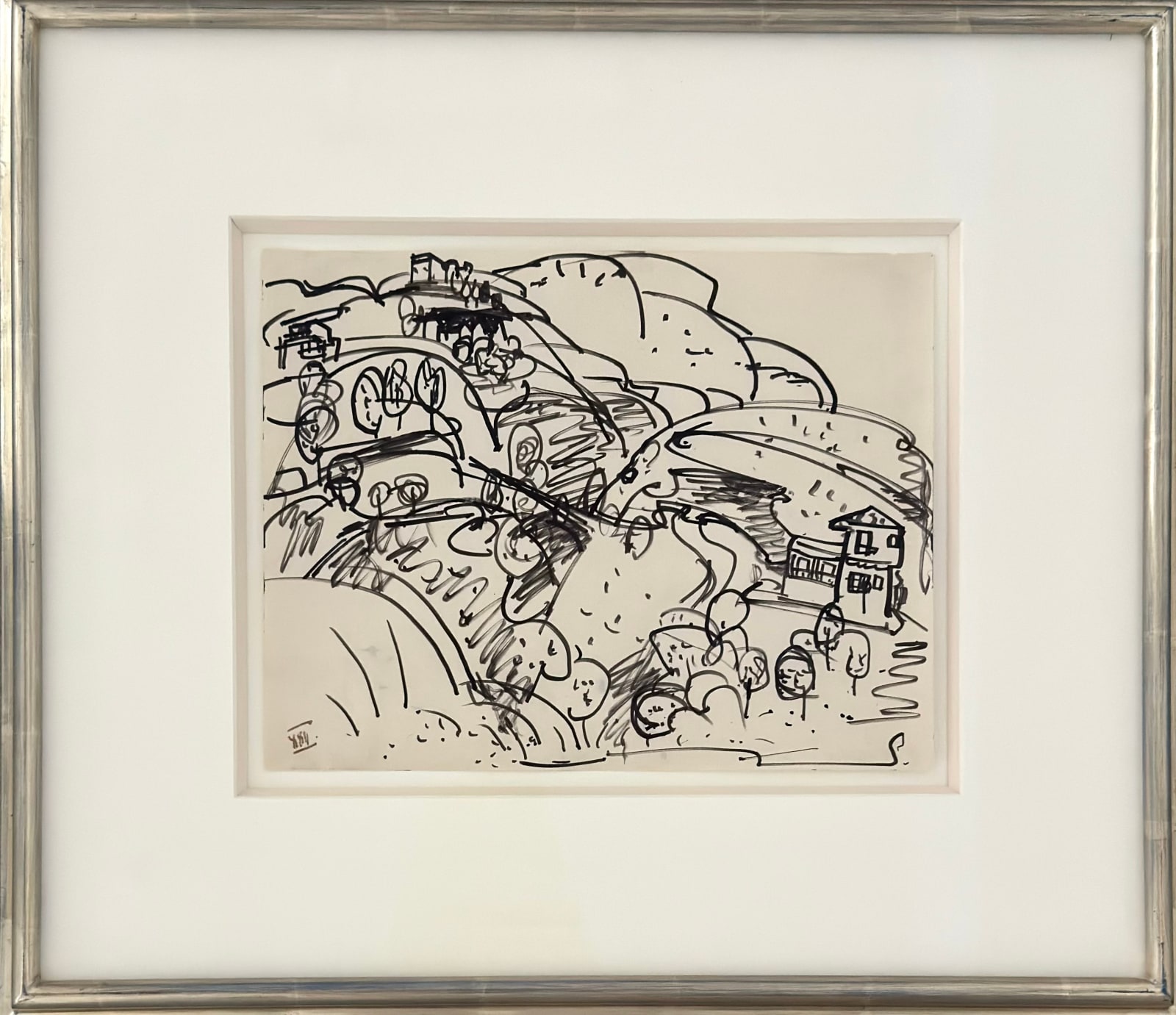 Hans Hofmann, Untitled (landscape), 1935