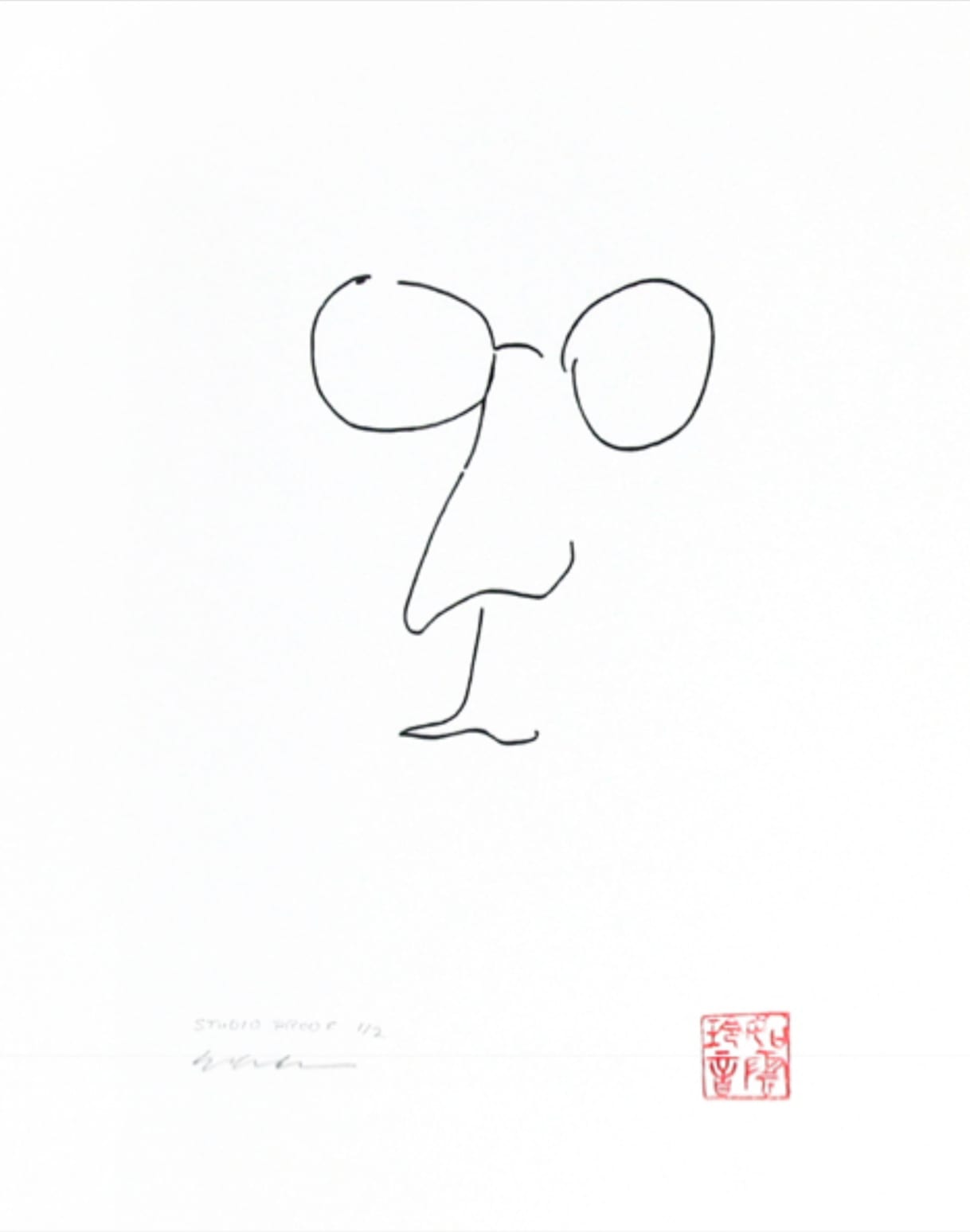 John Lennon, Jibun - Myself (from the series: This is My Story Both Humble and True), 1992