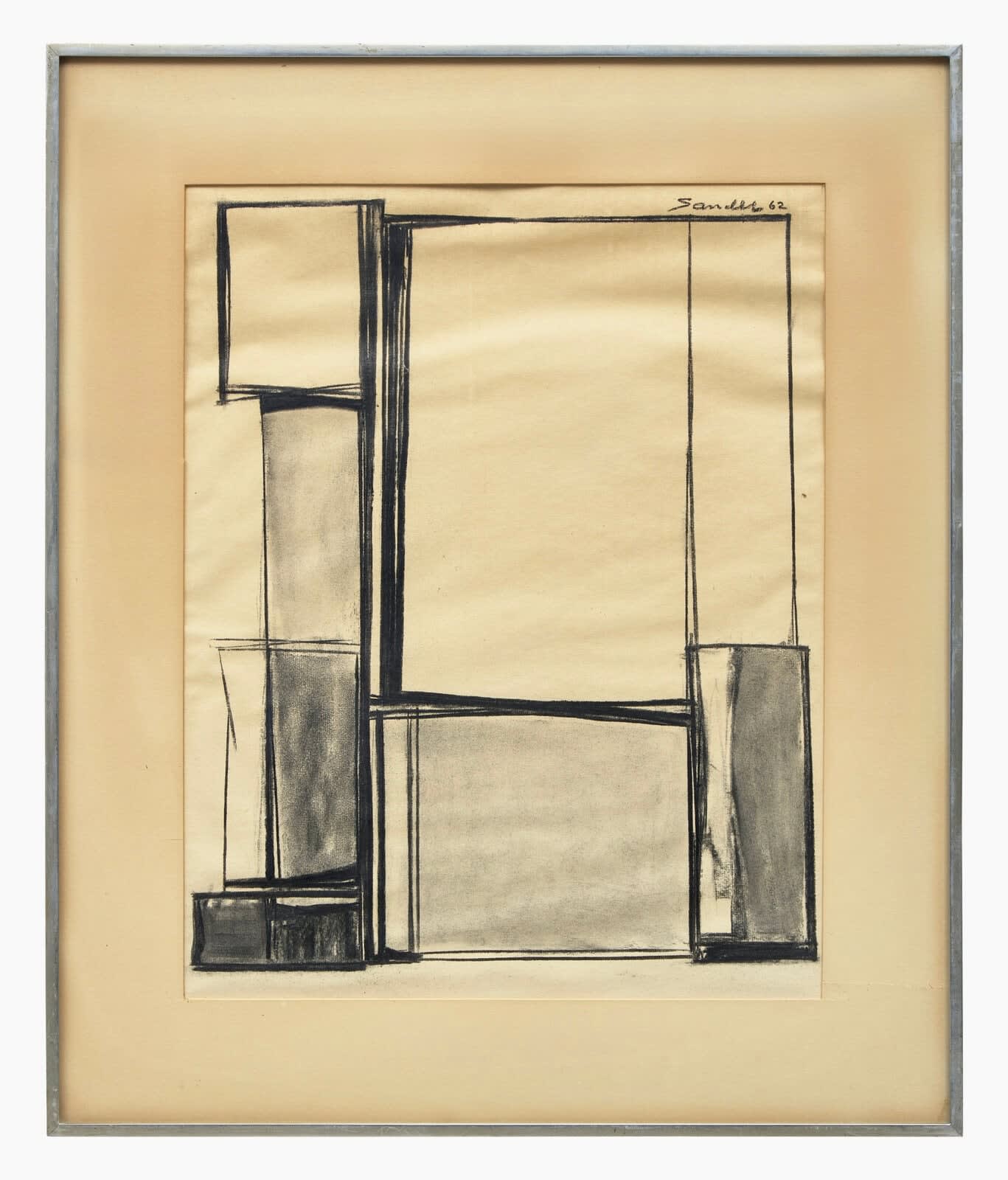 Ludwig Sander, Untitled (Abstraction), 1962