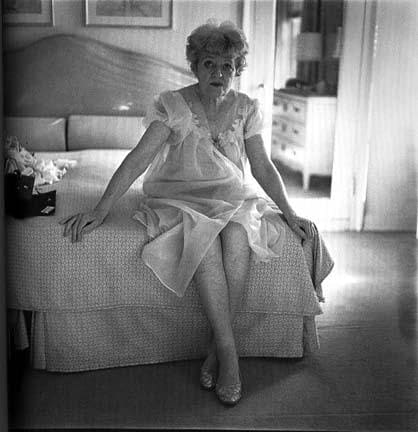 Diane Arbus, Woman in Her Negligee, NYC 1966.