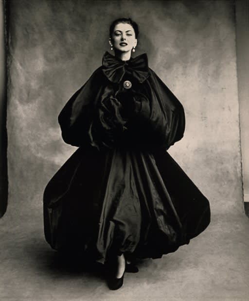 Irving Penn, Balenciaga Long Harem Dress (Diane), Paris Collection, Vogue, September 1, 1950